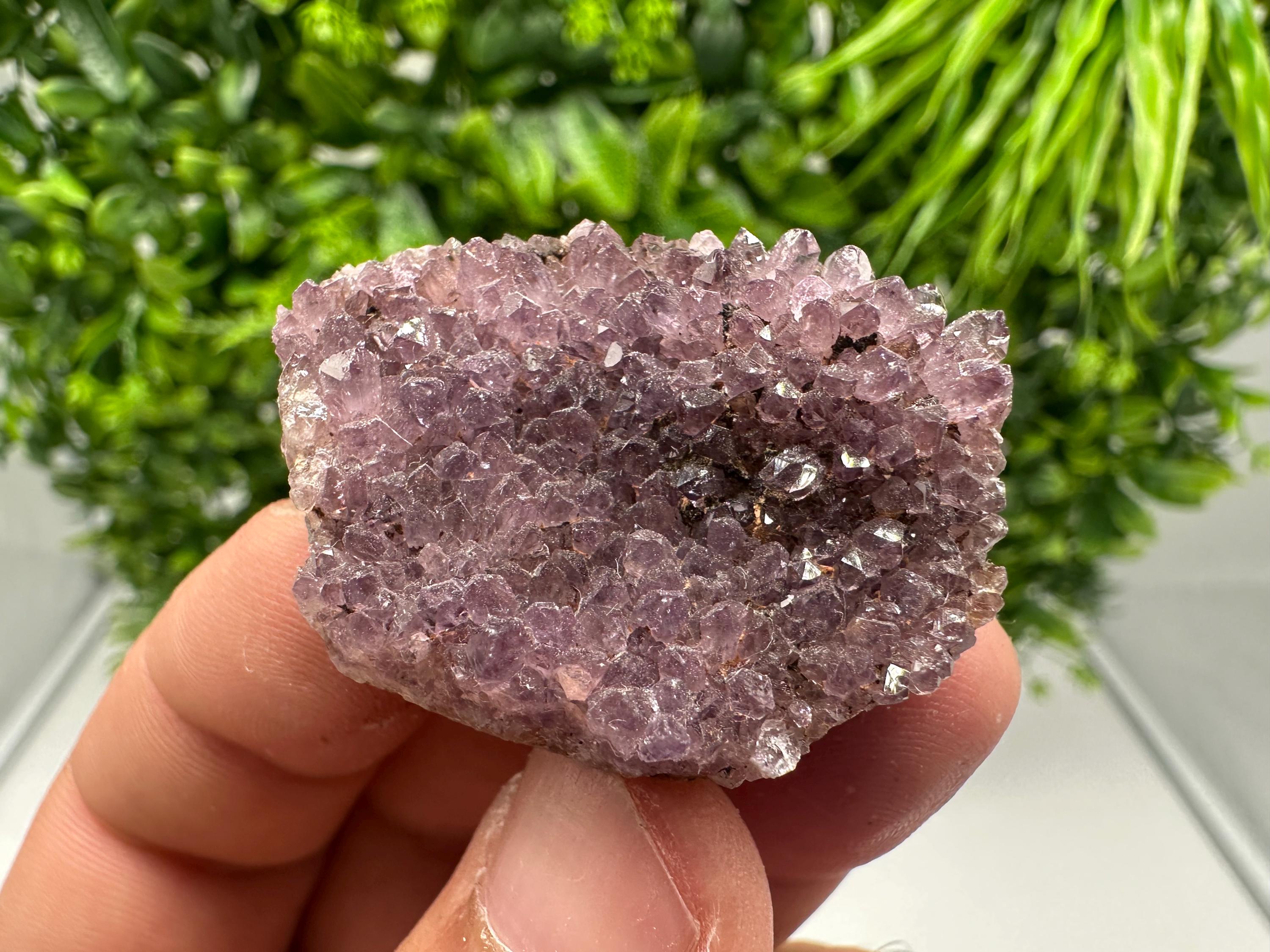 Alacam Amethyst Specimen: Natural Quartz Cluster, Turkish Mineral Decor