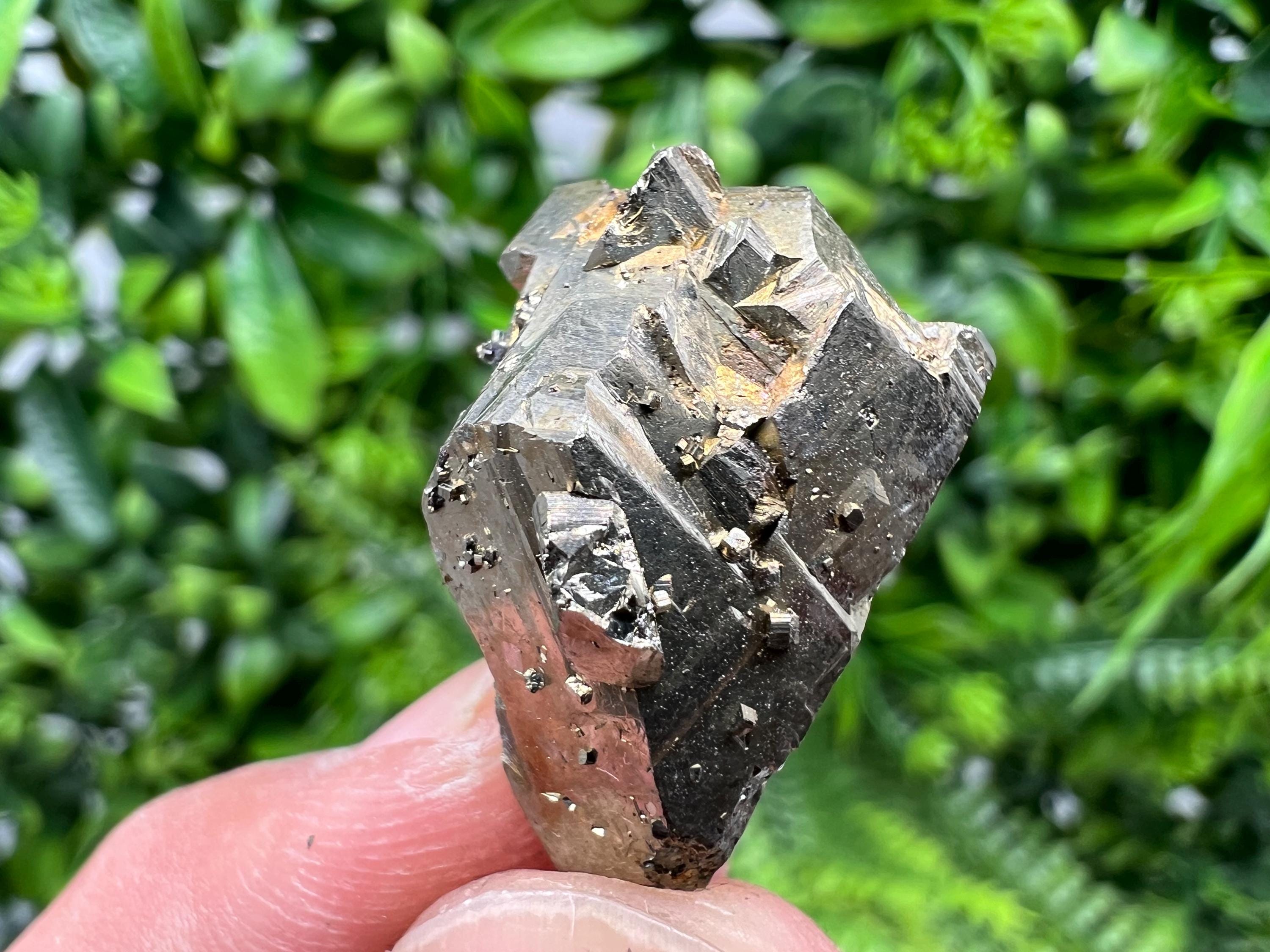 Rainbow Pyrite Cluster, Borieva Mine, Bulgaria