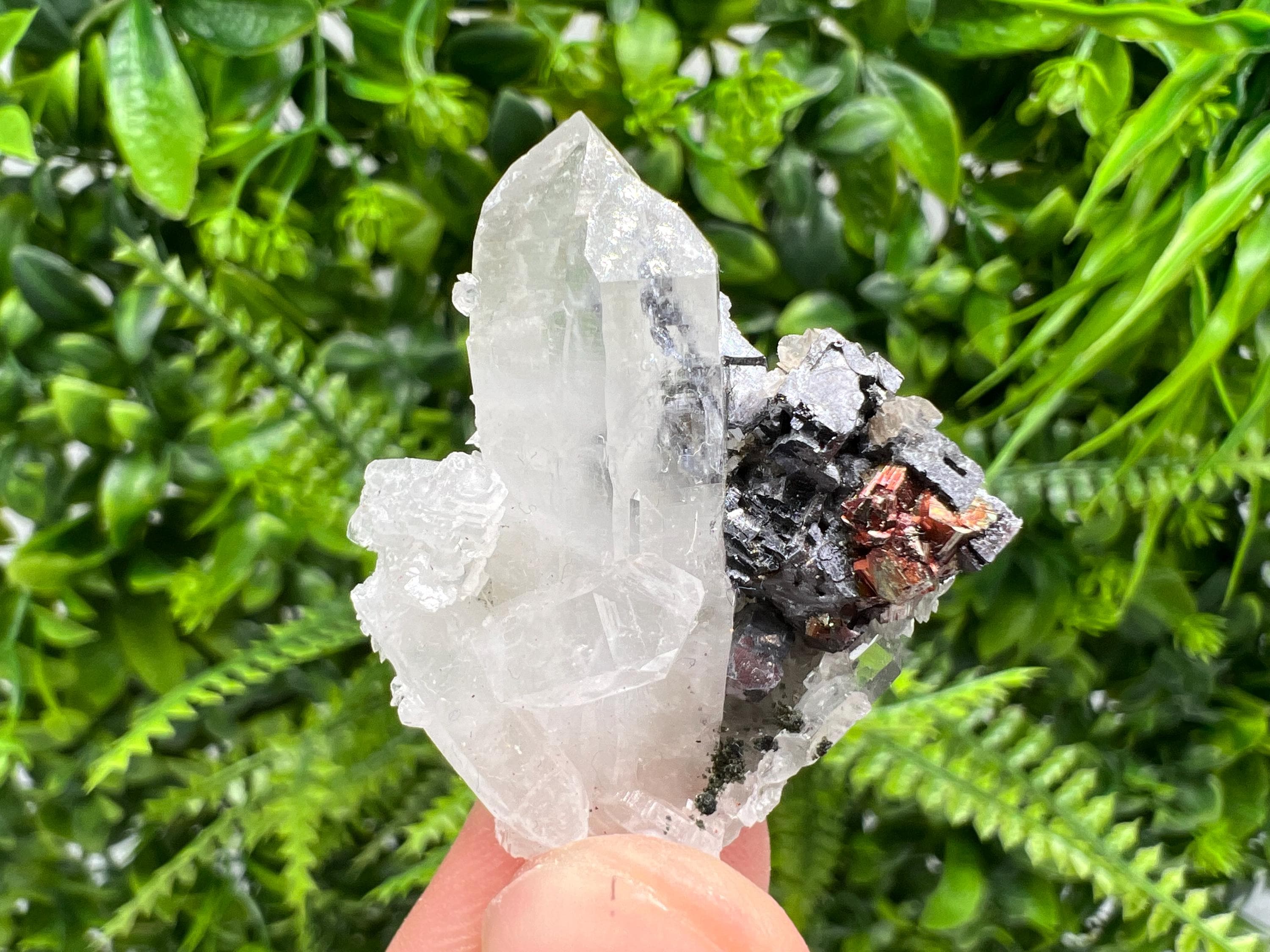 Stunning Quartz whit Galena,Pyrite,from Borieva mine,Bulgaria,natural,collectible mineral specimen,home decor stone,collection minerals,gift
