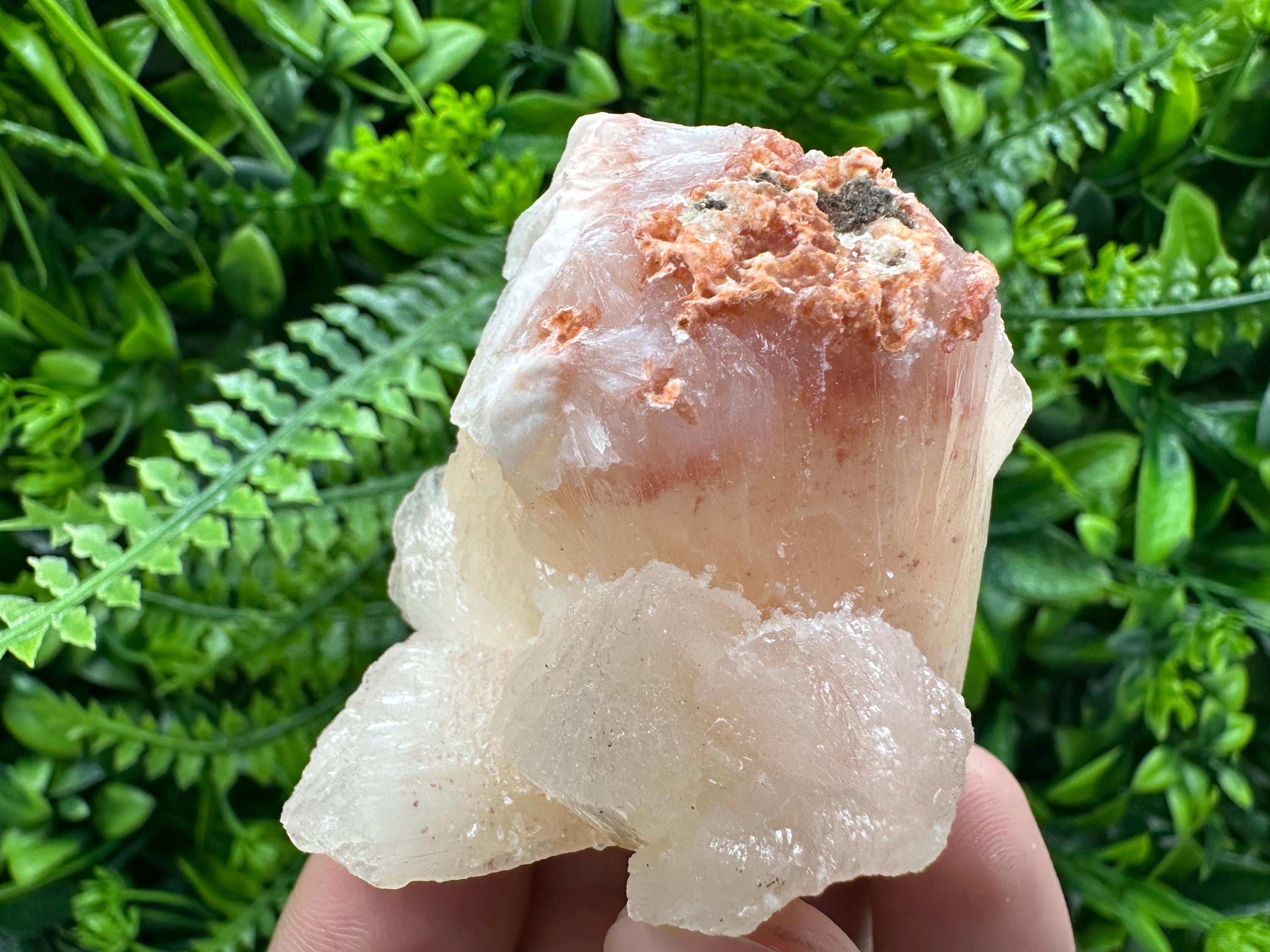 Stilbite Crystal on Matrix, India Minerals Specimen