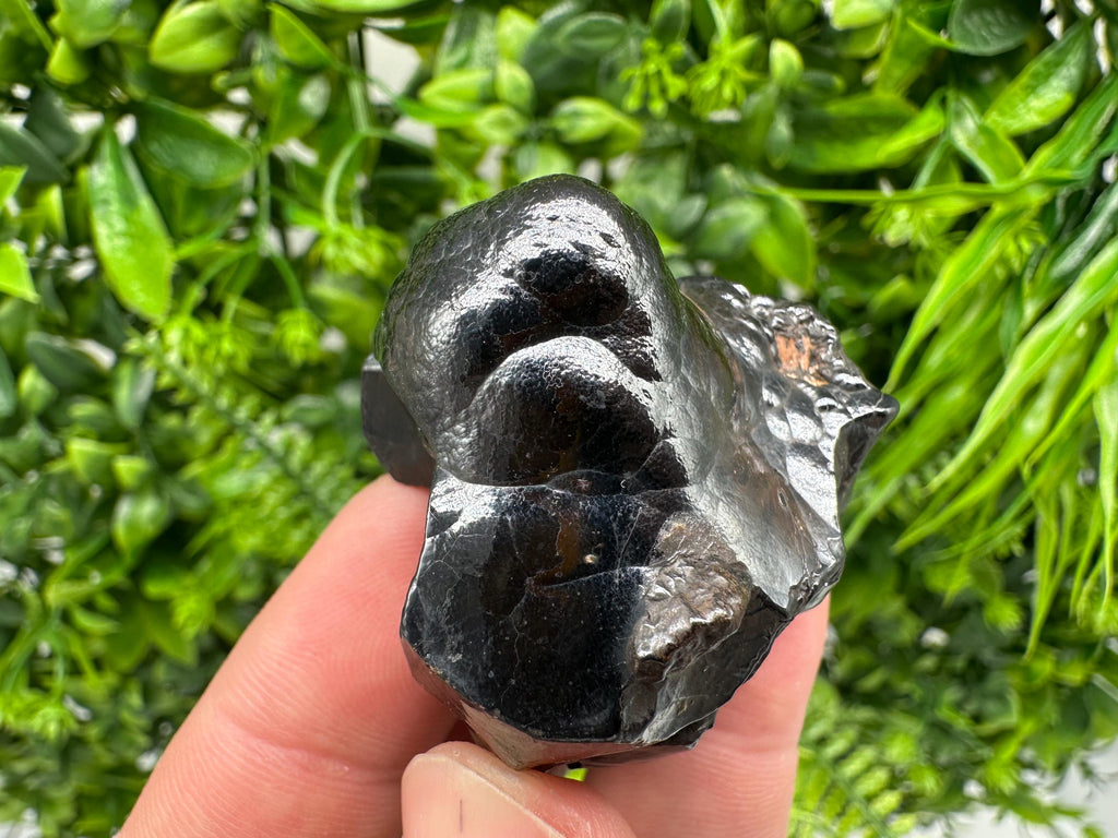 Moroccan Black Botryoidal Hematite Crystal Specimen, Chakra Reiki