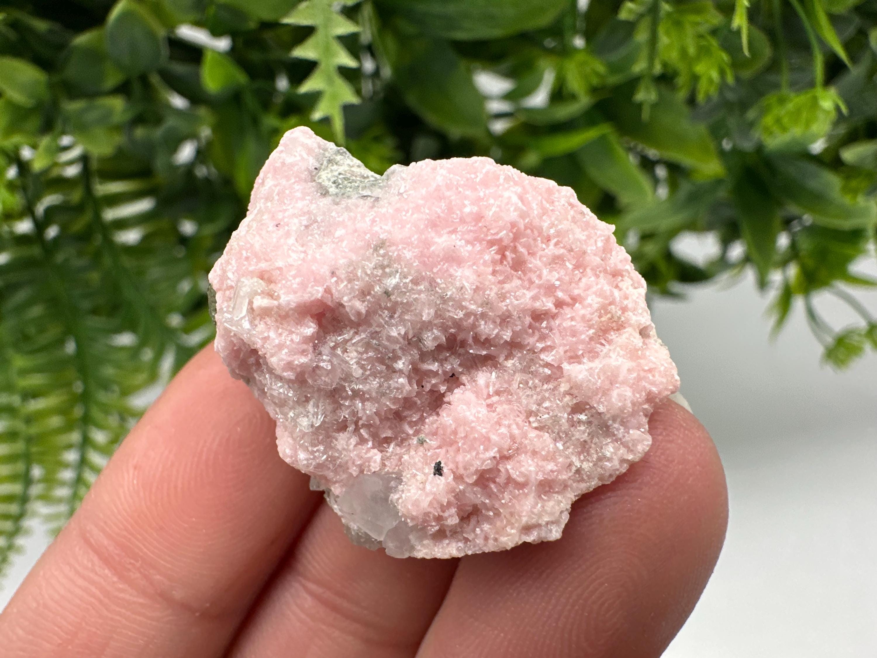 Pink Rhodochrosite Crystal: Starnica Mine, Bulgaria, Home Decor