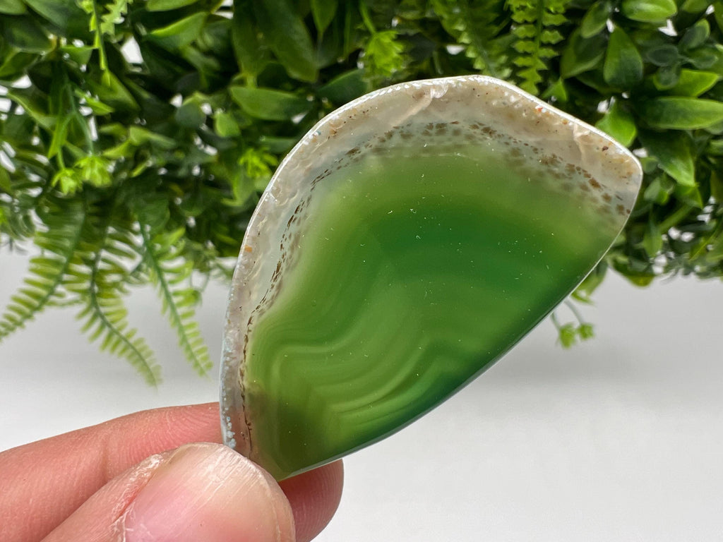 Agate Slice: Spiritual Healing Crystal Coaster Ornament