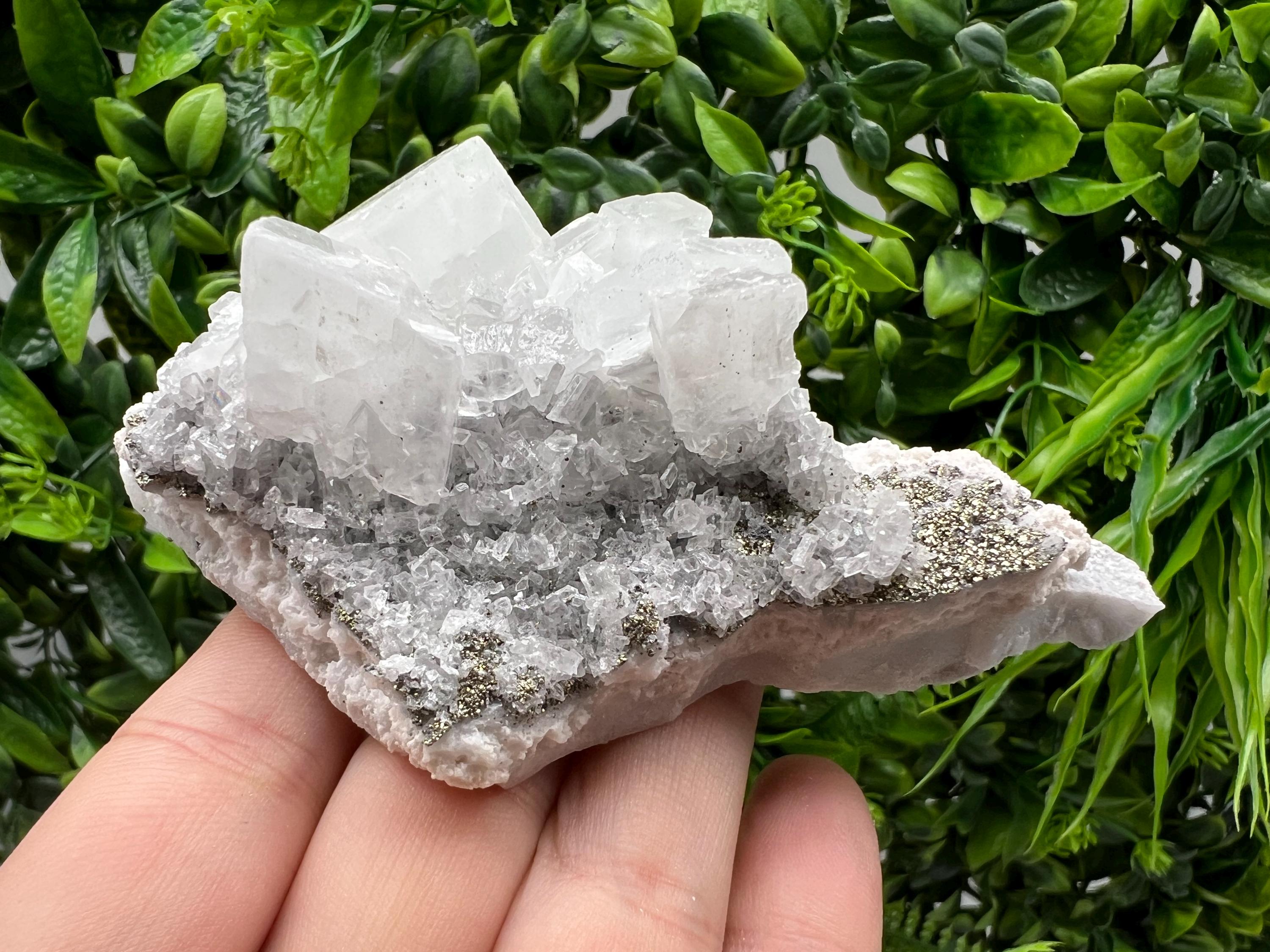 Barite Marcasite on Chalcedony Cluster, Androvo Mine, Bulgaria