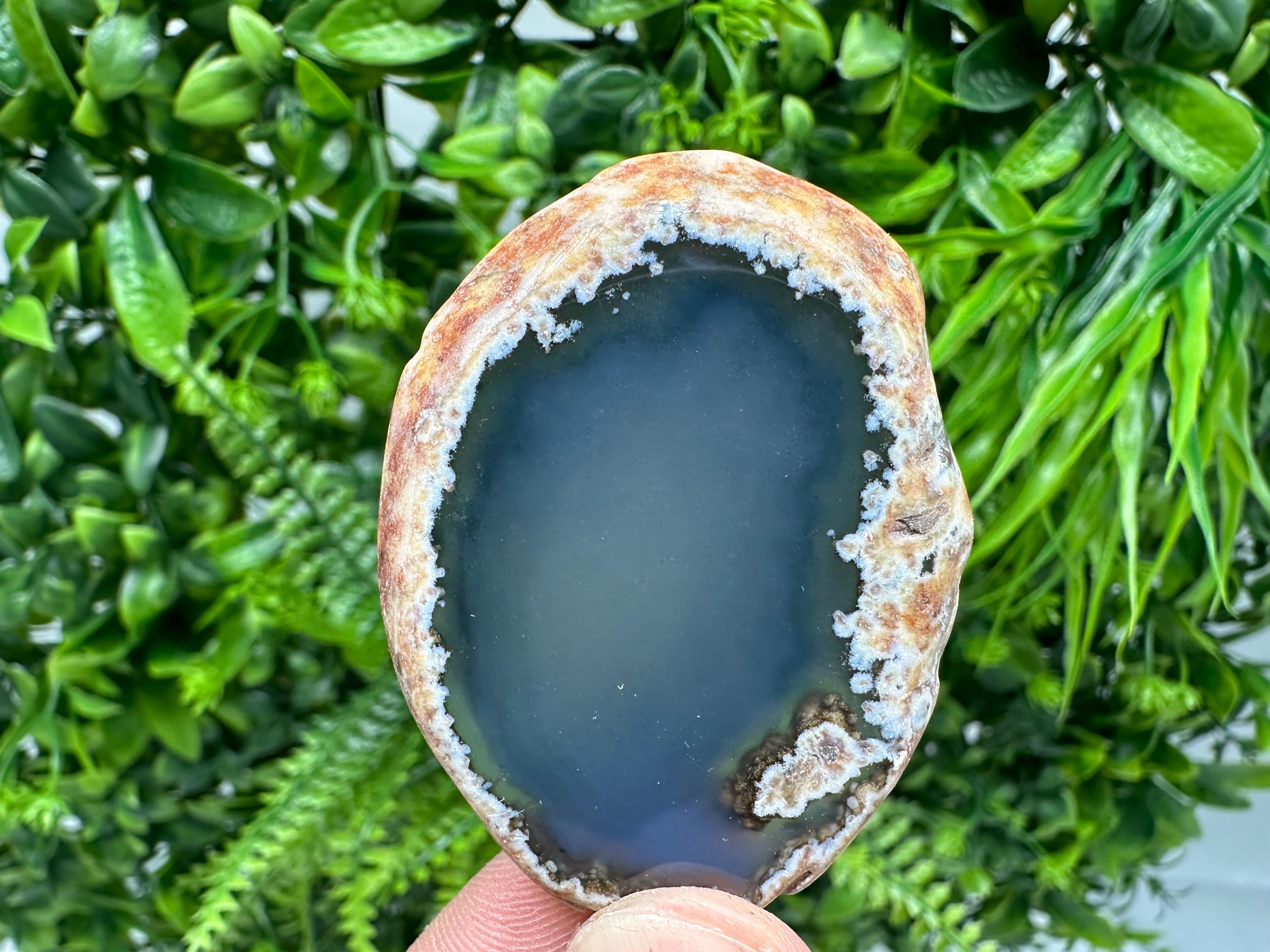 Agate Slice: Spiritual Healing Crystal Coaster Ornament