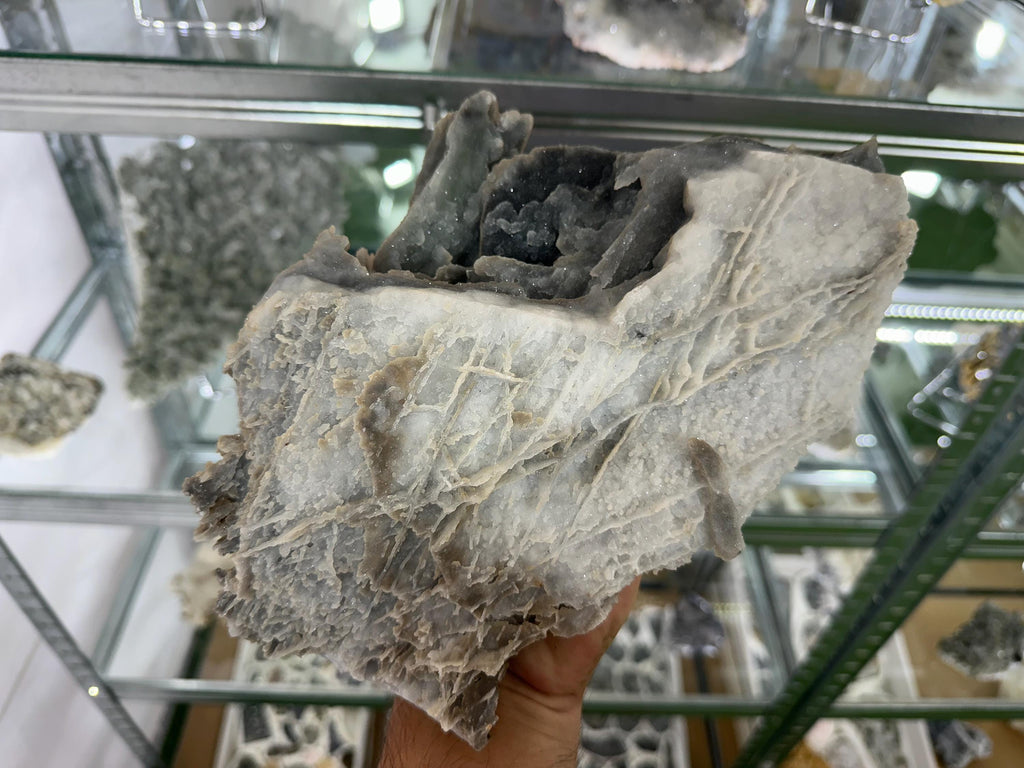 Large Chalcedony Mineral Specimen: Krushev dol Mine, Bulgaria