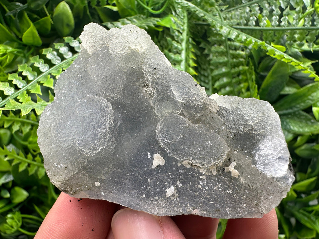 Natural Chalcedony Specimen: India Crystal Stone, Home Decor