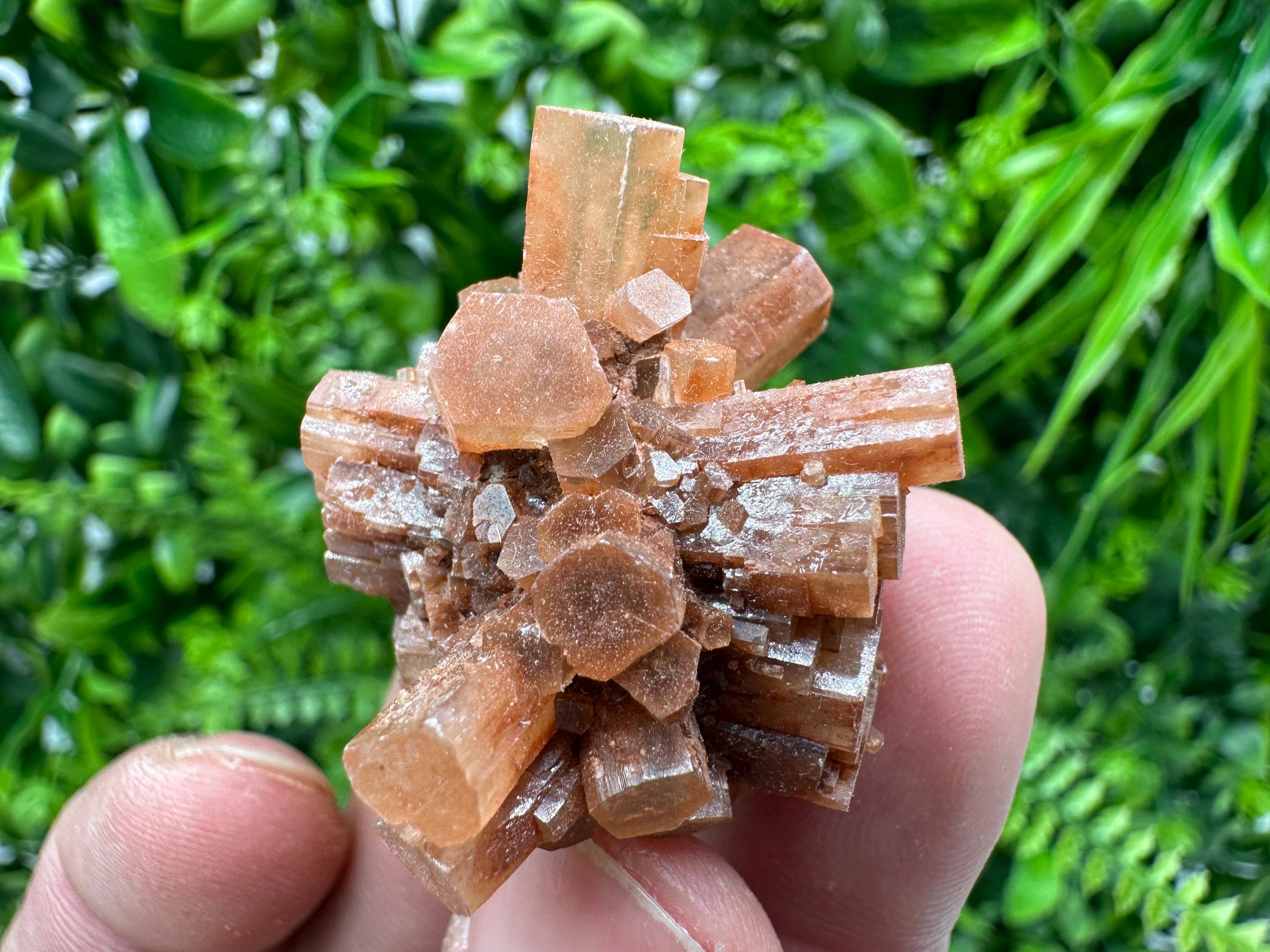 Moroccan Aragonite Sputnik Cluster: Raw Crystal Stone Decor