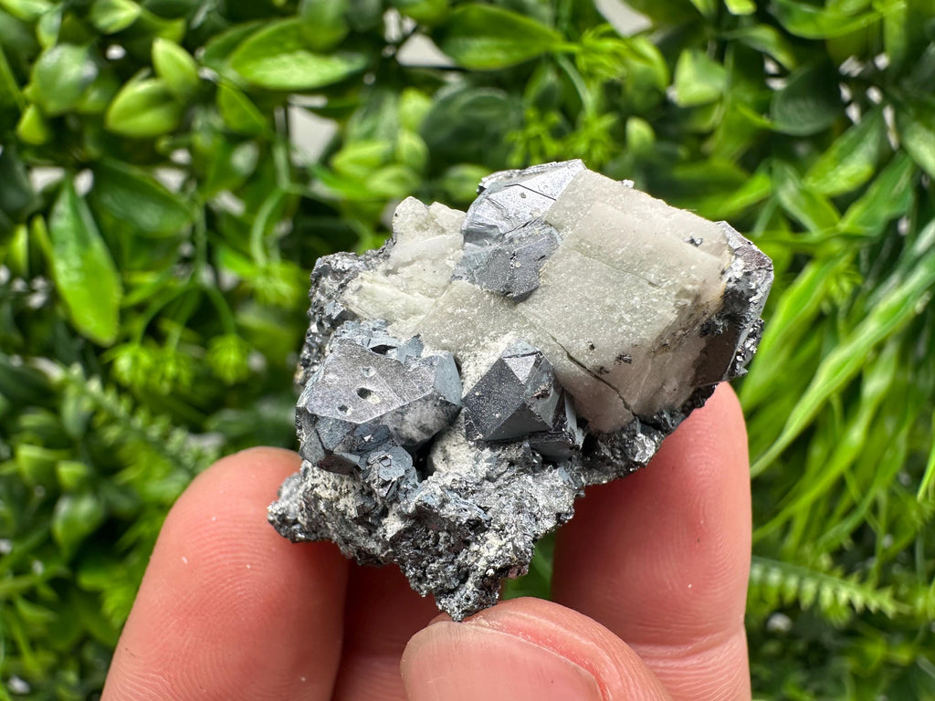 Stunning Shpinel Galena on Sphalerite,Calcite from Borieva mine,Madan,Bulgaria,Natural,collectible mineral specimen,home decor,collectible’s