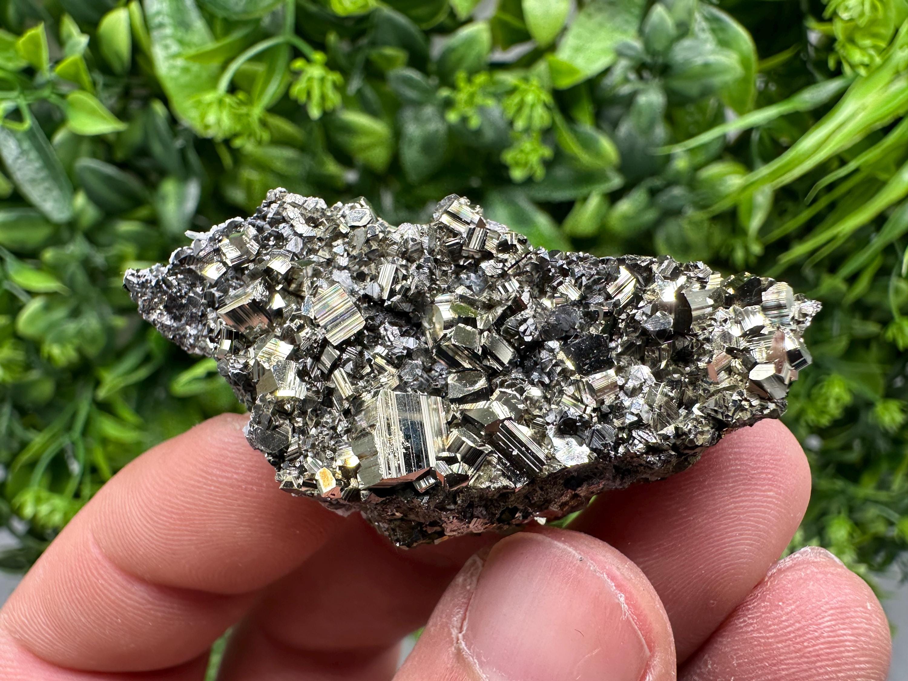 Pyrite Sphalerite Quartz  Mineral Specimen, Krushev dol Mine