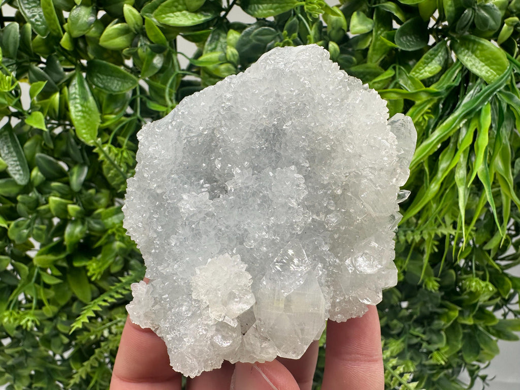 STUNNING Transparent Apophyllite on Chalcedony,natural, collection minerals specimen,India Minerals,Crystal, Stone Mineral Specimens India