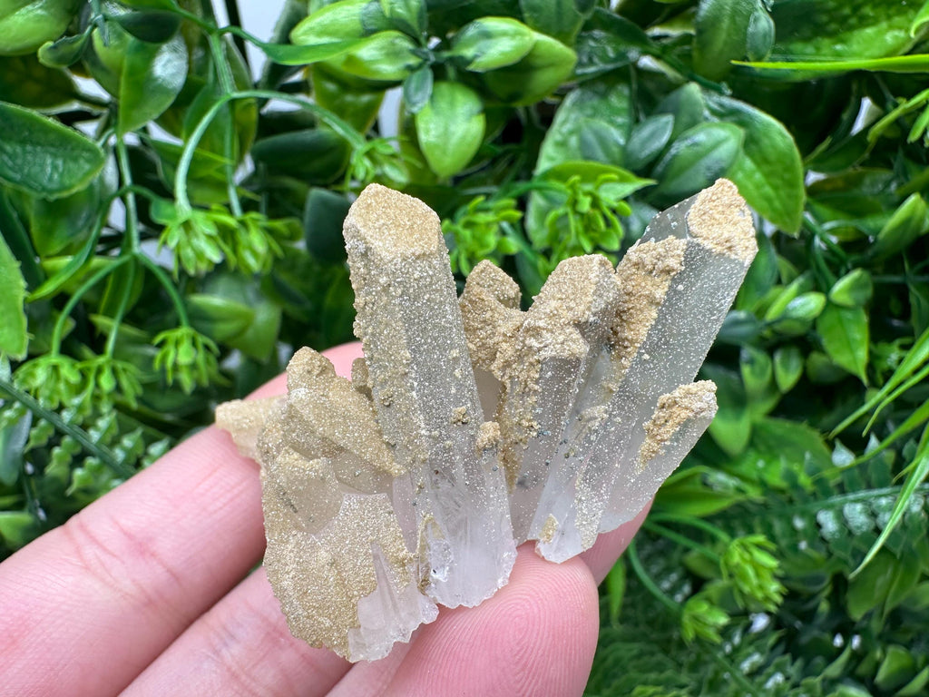 Quartz Rhodochrosite Cluster, Bulgaria Mineral Specimen