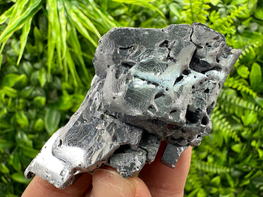 Shiny Galena Cluster: Rare Borieva Mine Crystal, Bulgaria