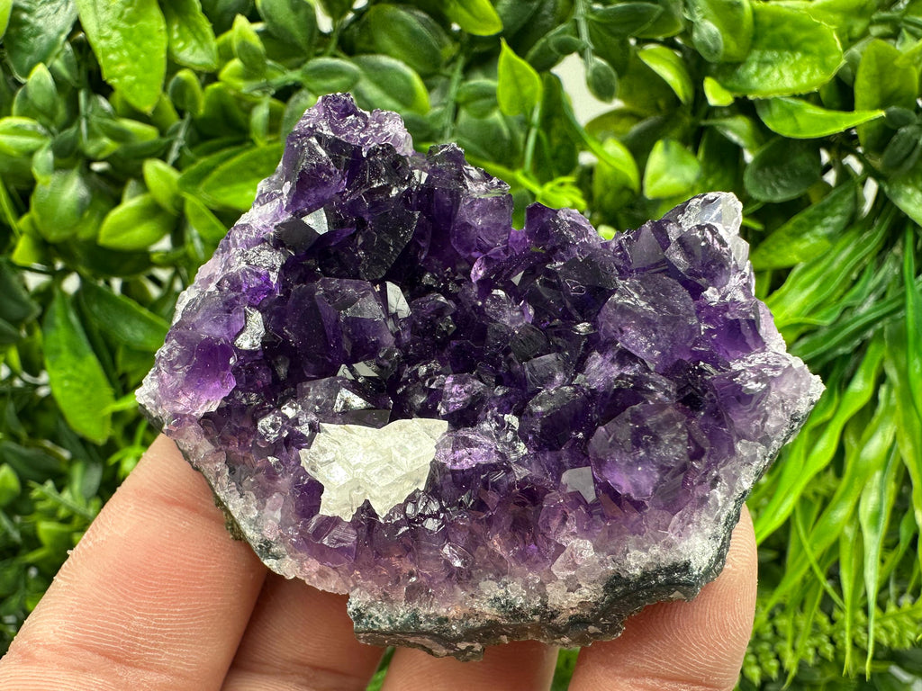 Purple Amethyst Crystal Cluster, Uruguay Home Decor, Energy Crystal