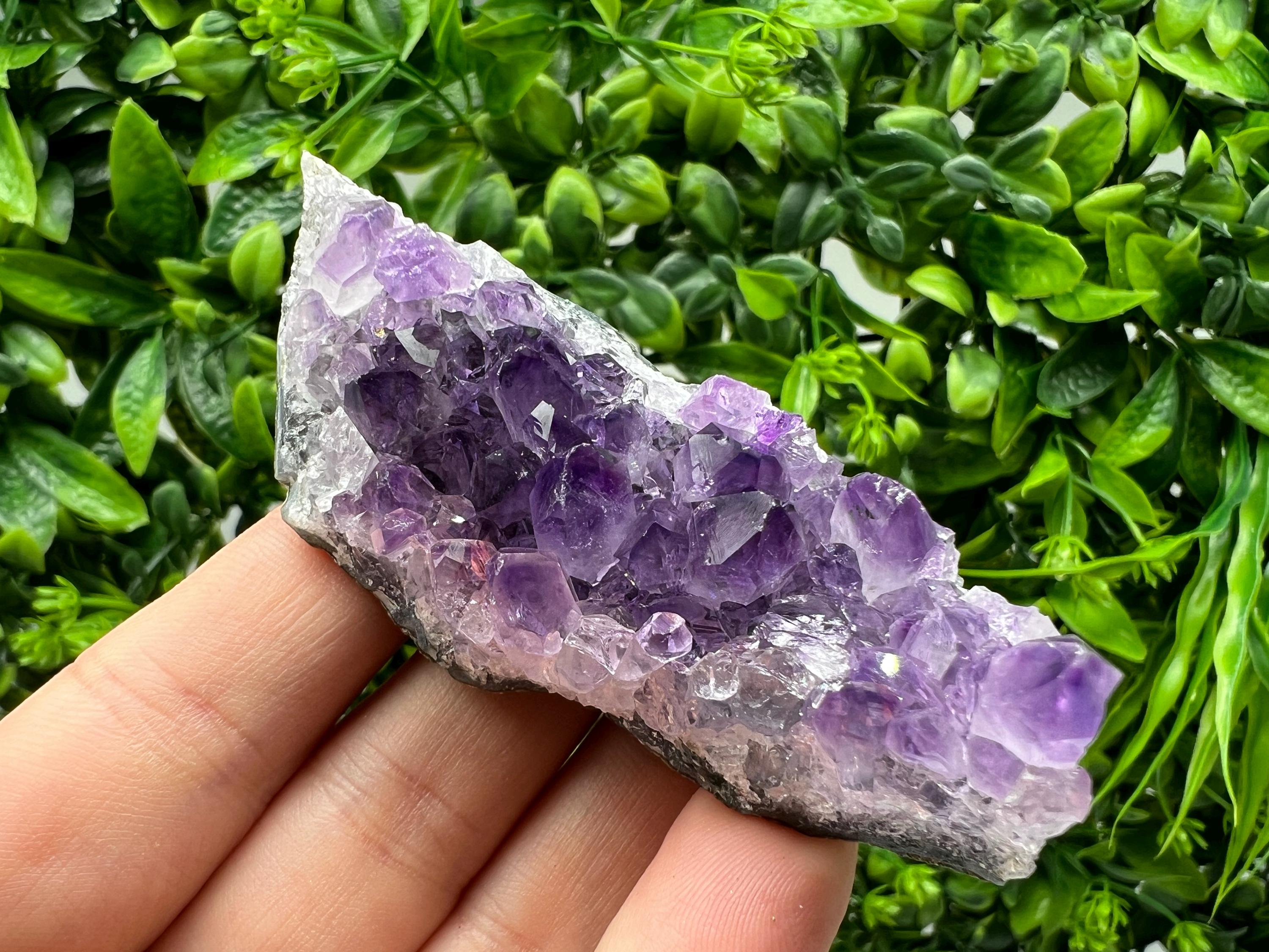 Uruguay Amethyst Crystal Cluster, Purple Quartz, Home Decor