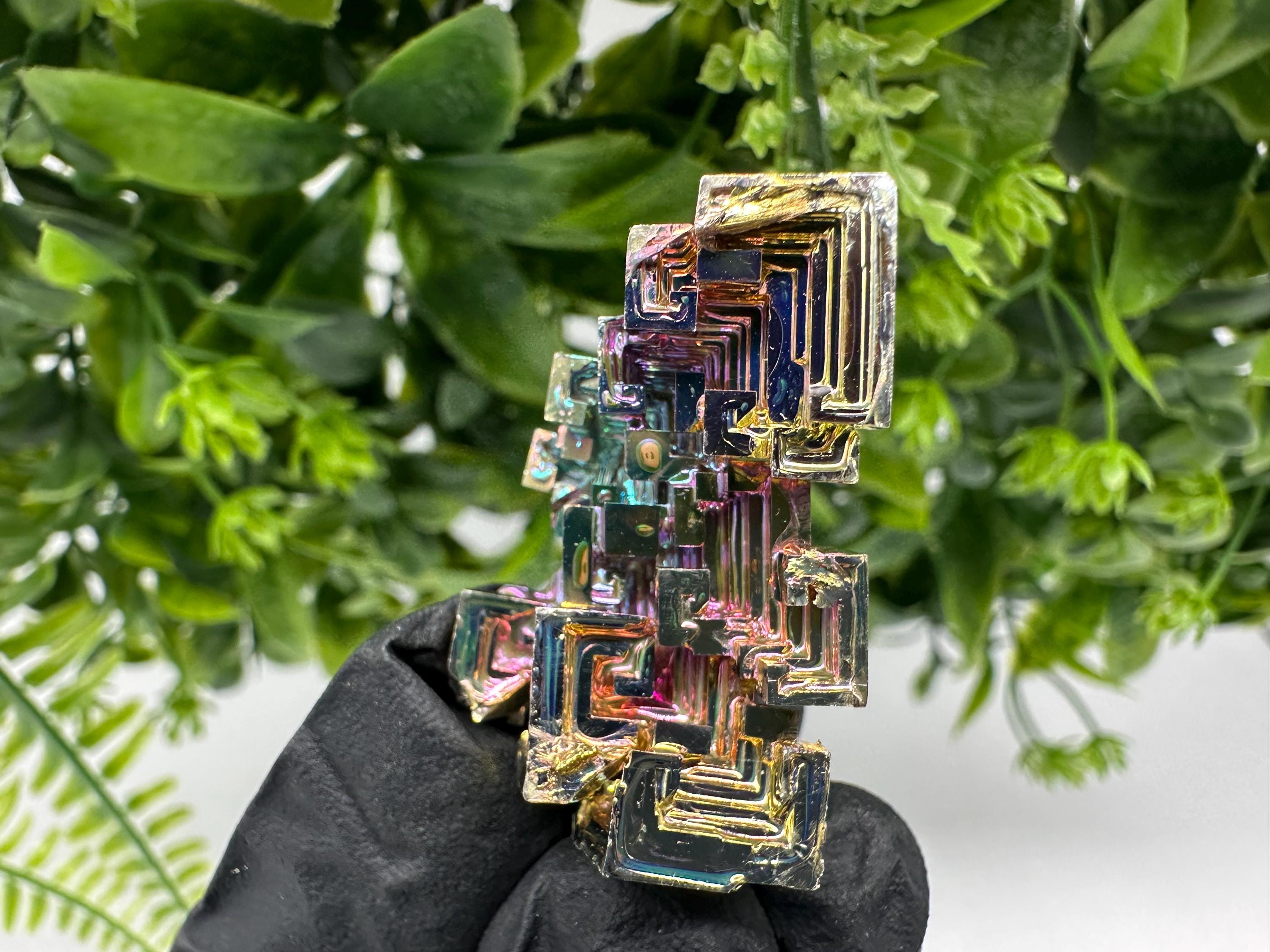 Rainbow Bismuth Crystal: Rare Gemstone Specimen,wholesale Bismuth