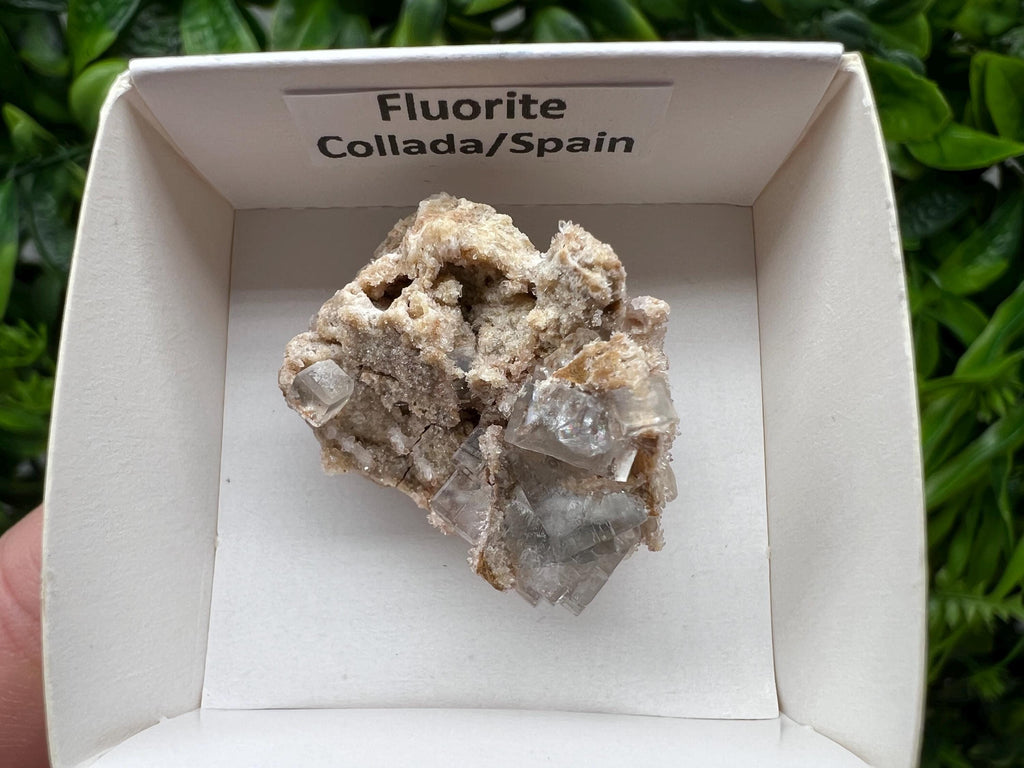 Raw Green Fluorite Cluster, Meditation Stone (2.5/3 CM)