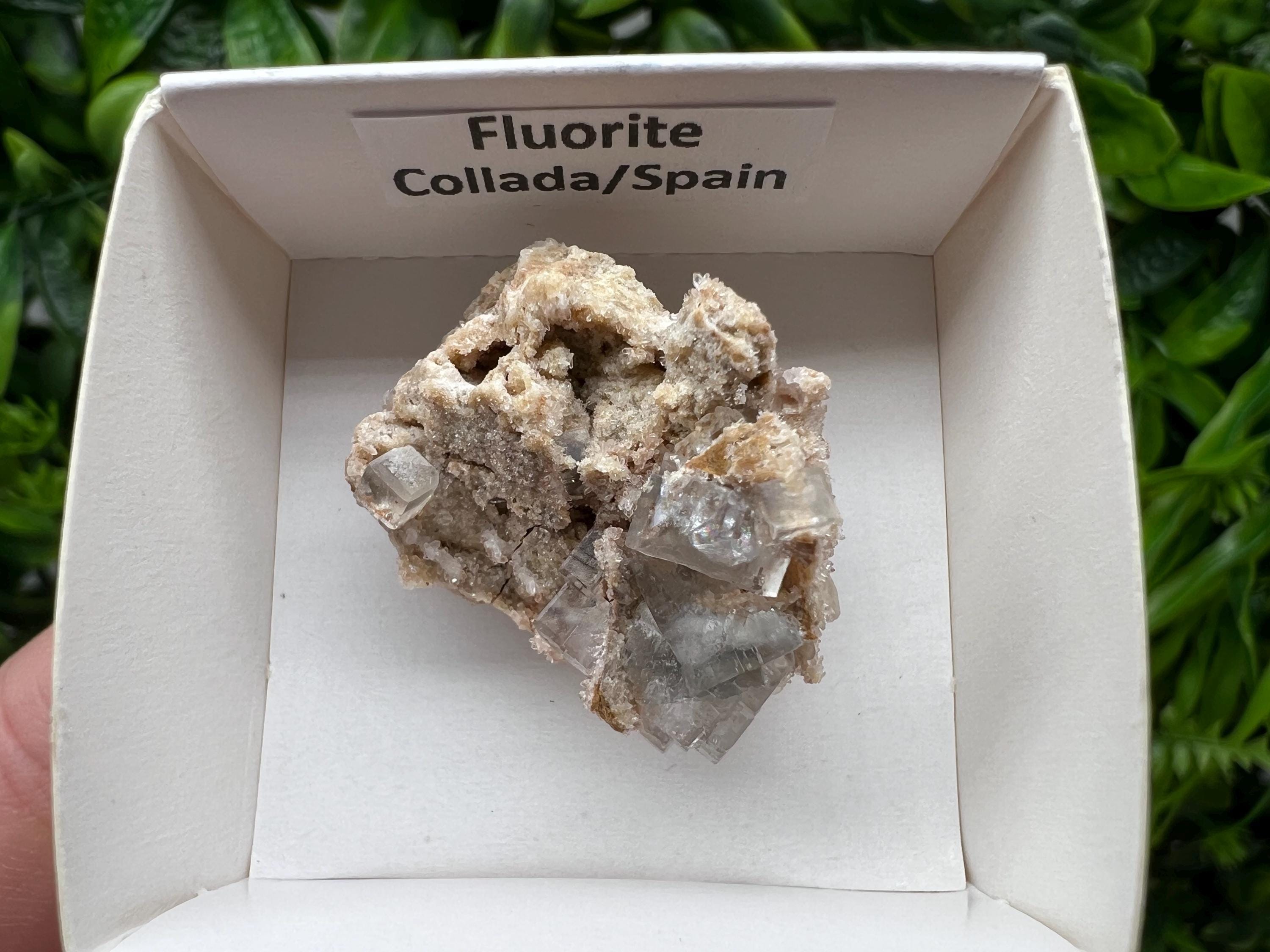 Raw Green Fluorite Cluster, Meditation Stone (2.5/3 CM)