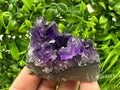 Uruguay Amethyst Cluster: Natural Purple Quartz Crystal, Home Decor