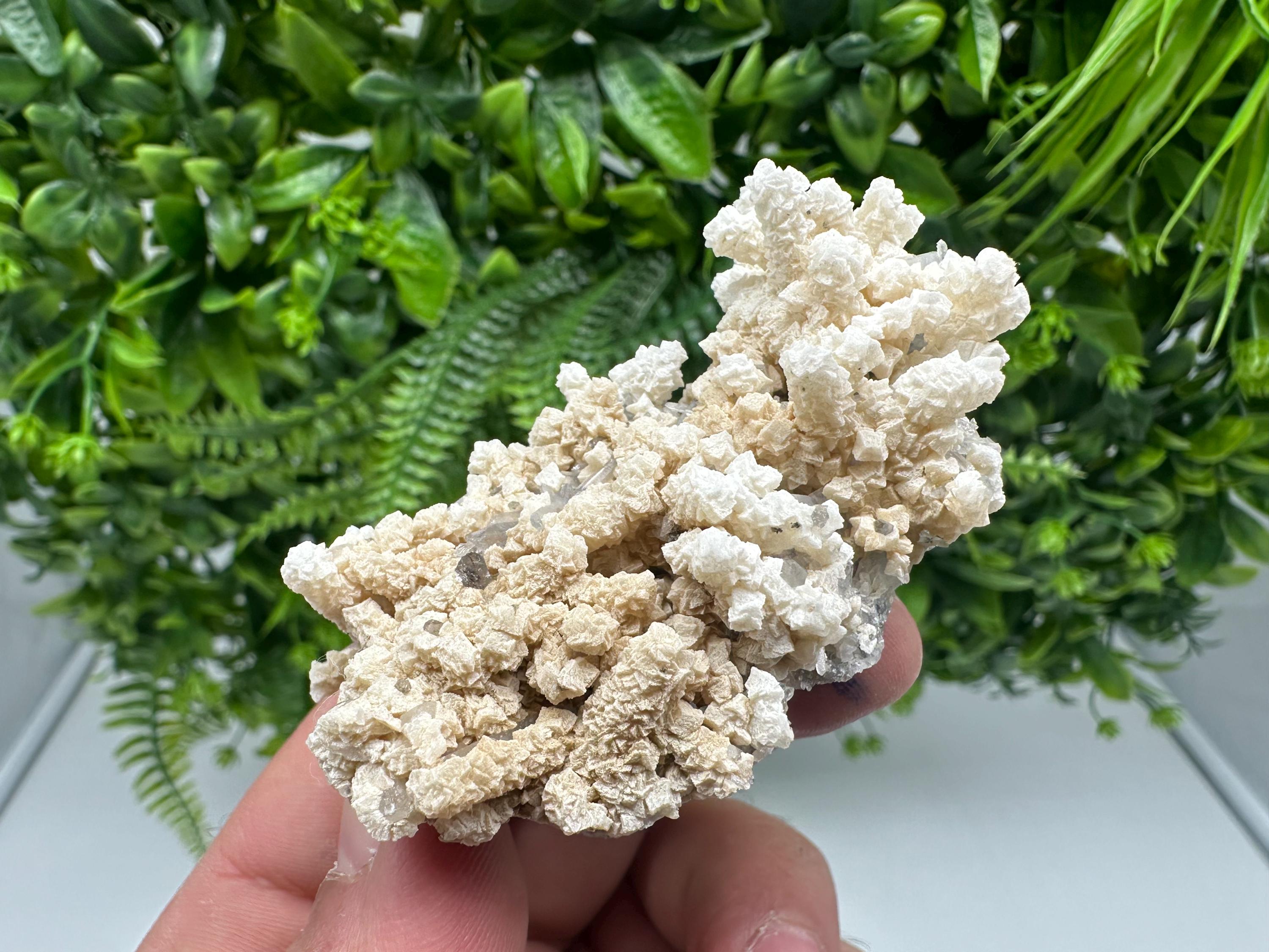 Quartz Calcite Chalcopyrite Specimen: Krushev Dol Mine, Bulgaria