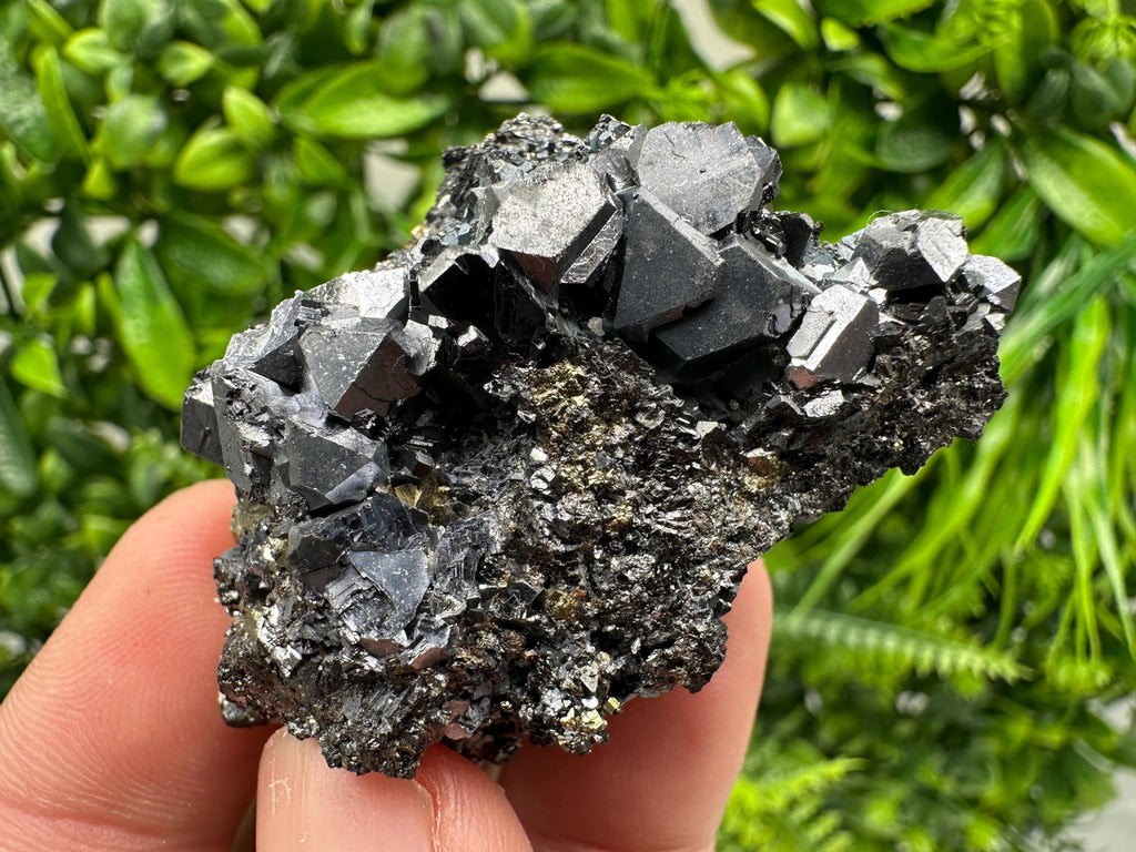 Aesthetic Sphalerite,Galena whit Chlorite from Borieva mine Madan Bulgaria natural minerals souvenir crystal gift home decor stone rock