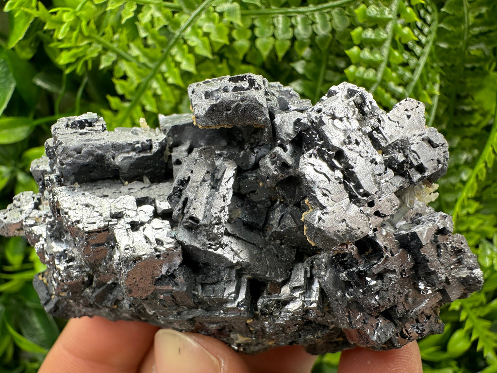 Skeleton Galena Cluster, Rare Morphology Crystal, Bulgaria Mineral Souvenir