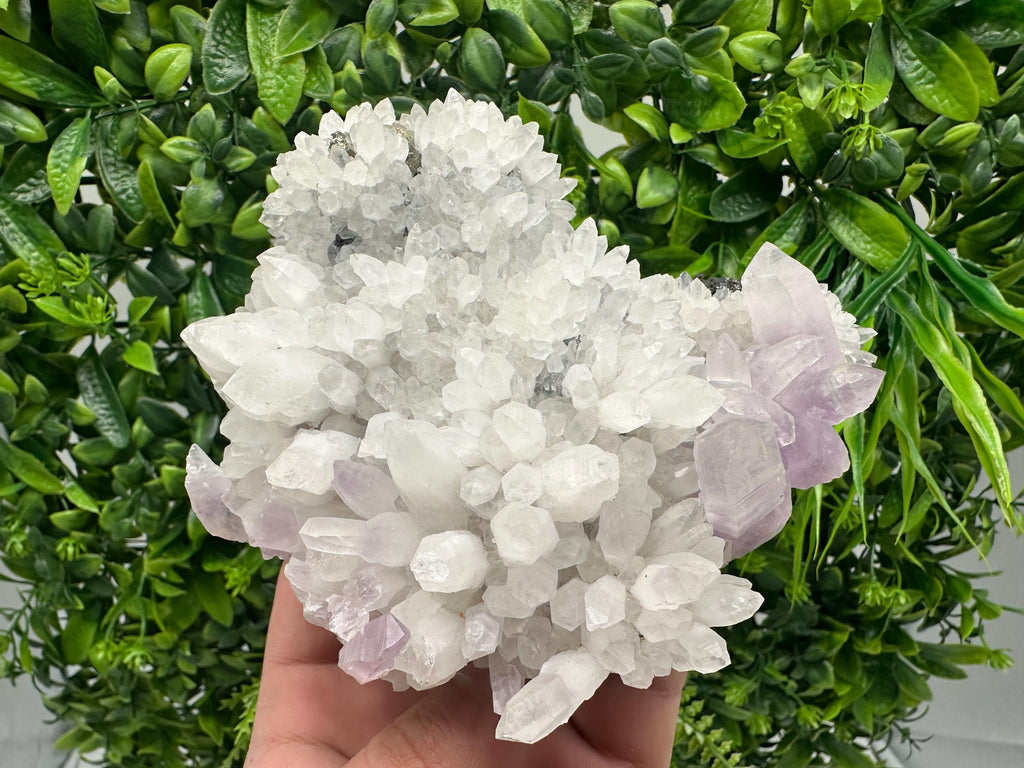Quartz with Amethyst and Spahelrite, Djurcovo Mine, Bulgaria