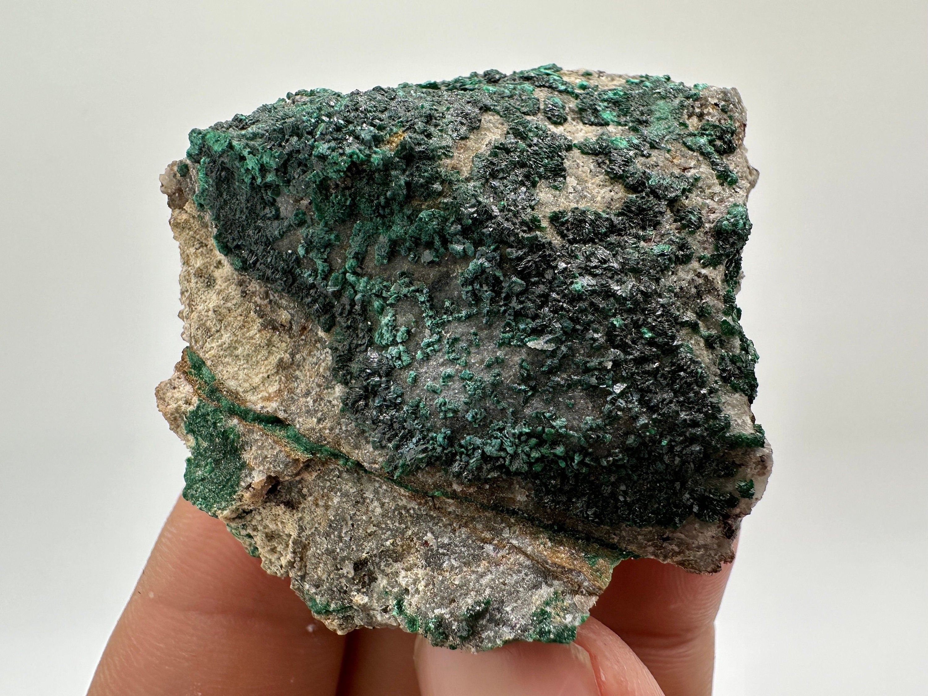 Congo Malachite Crystal, Green Mineral Specimen (5/3/5cm)