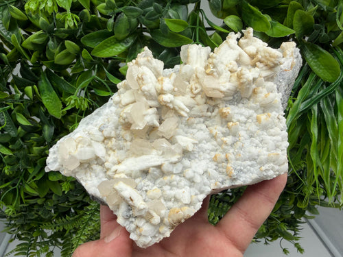 Calcite on Aragonite: Djurcovo Mine, Bulgaria Healing Crystal