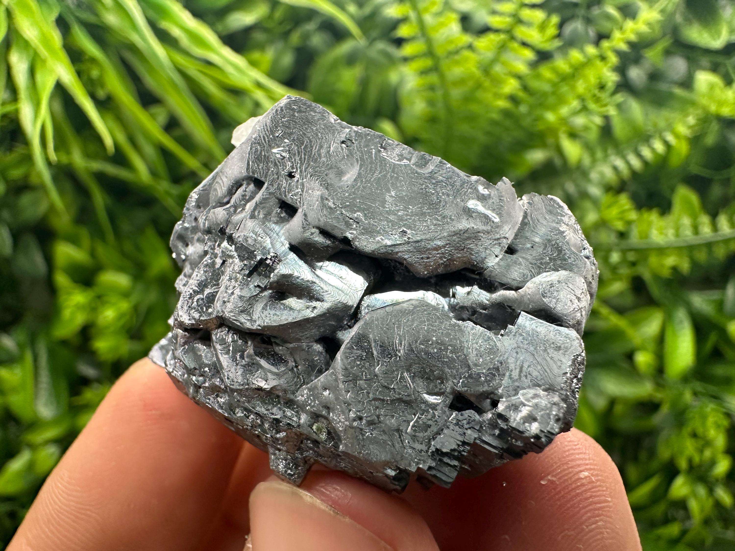 Shiny Galena Cluster: Borieva Mine, Madan Bulgaria (4/3/3 cm)