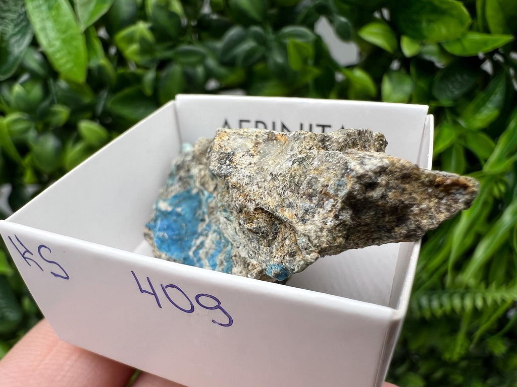Rare Raw Aerinite Mineral Specimen: Collection Crystal from Lleida, Spain (5/3 cm