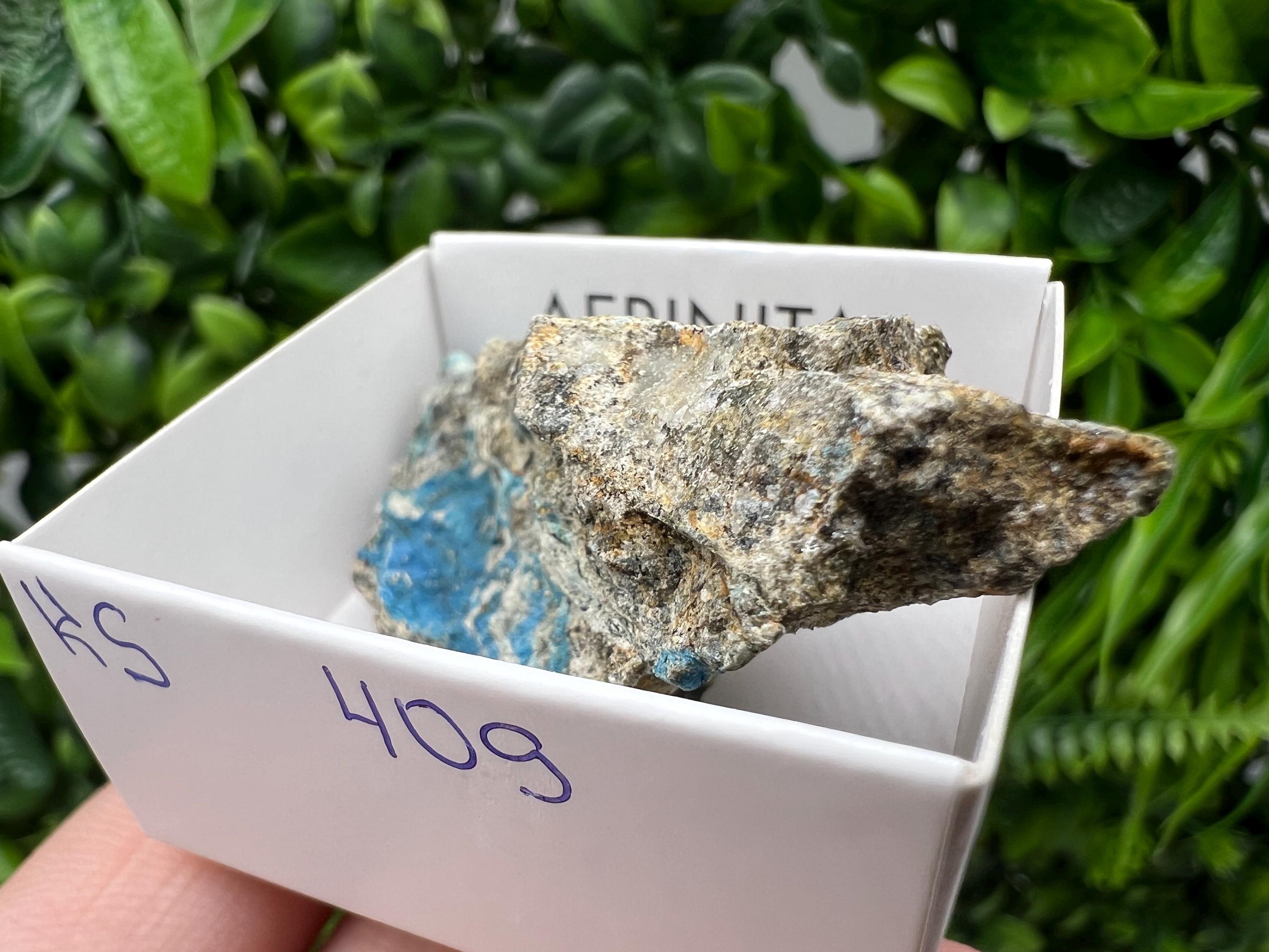 Rare Raw Aerinite Mineral Specimen: Collection Crystal from Lleida, Spain (5/3 cm