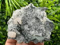 Calcite on Quartz: Borieva Mine Bulgaria Crystal Decor (9/8/4cm)