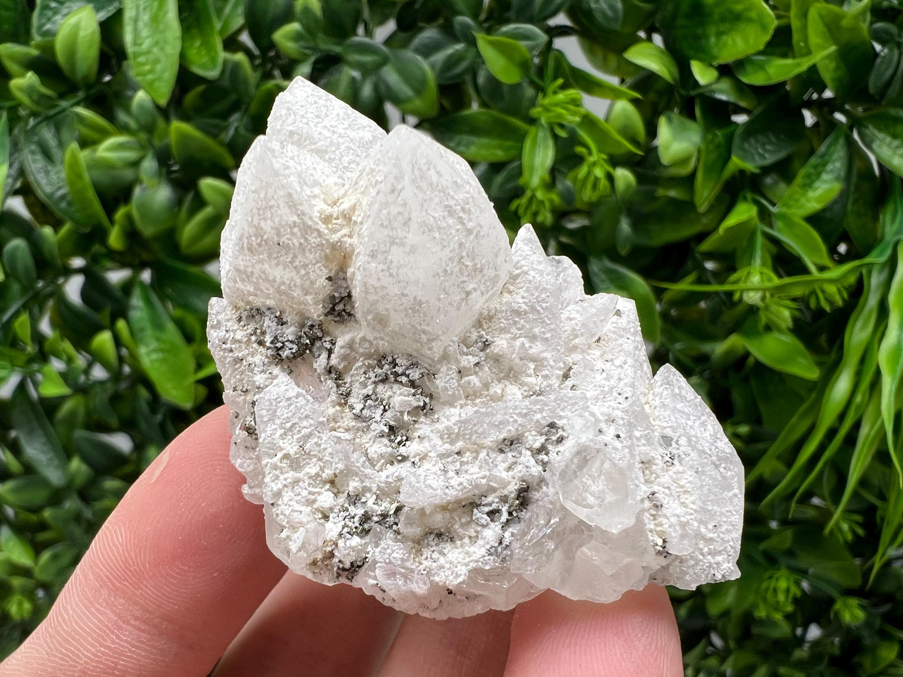 Quartz with Pyrite, Krushev Dol Mine, Bulgaria, Home Decor Stone