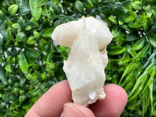 Calcite on Aragonite: Djurkovo Mine, Bulgaria Crystal