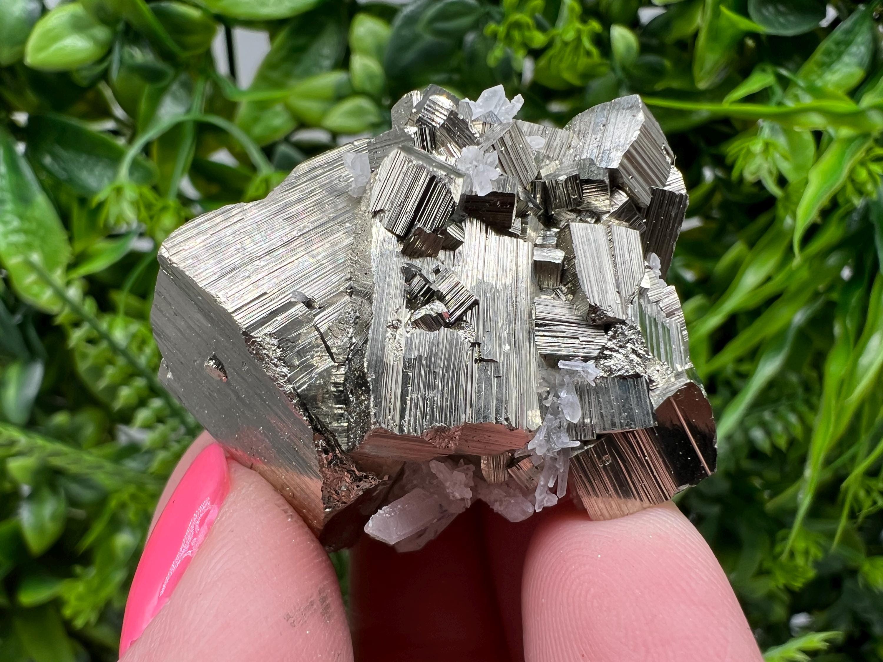 Rare Pyrite Crystal Cluster: Natural Mineral Specimen, Bulgaria