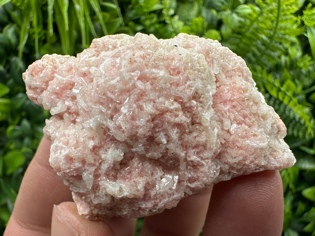 Rhodochrosite with Quartz and Stilbite, Starnica Mine Mineral Gift