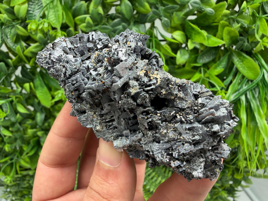 Aesthetic Natural shiny Galena whit Siderite and Quartz from 9 th September mine,Bulgaria,collection specimen,rare galena,Galena cluster
