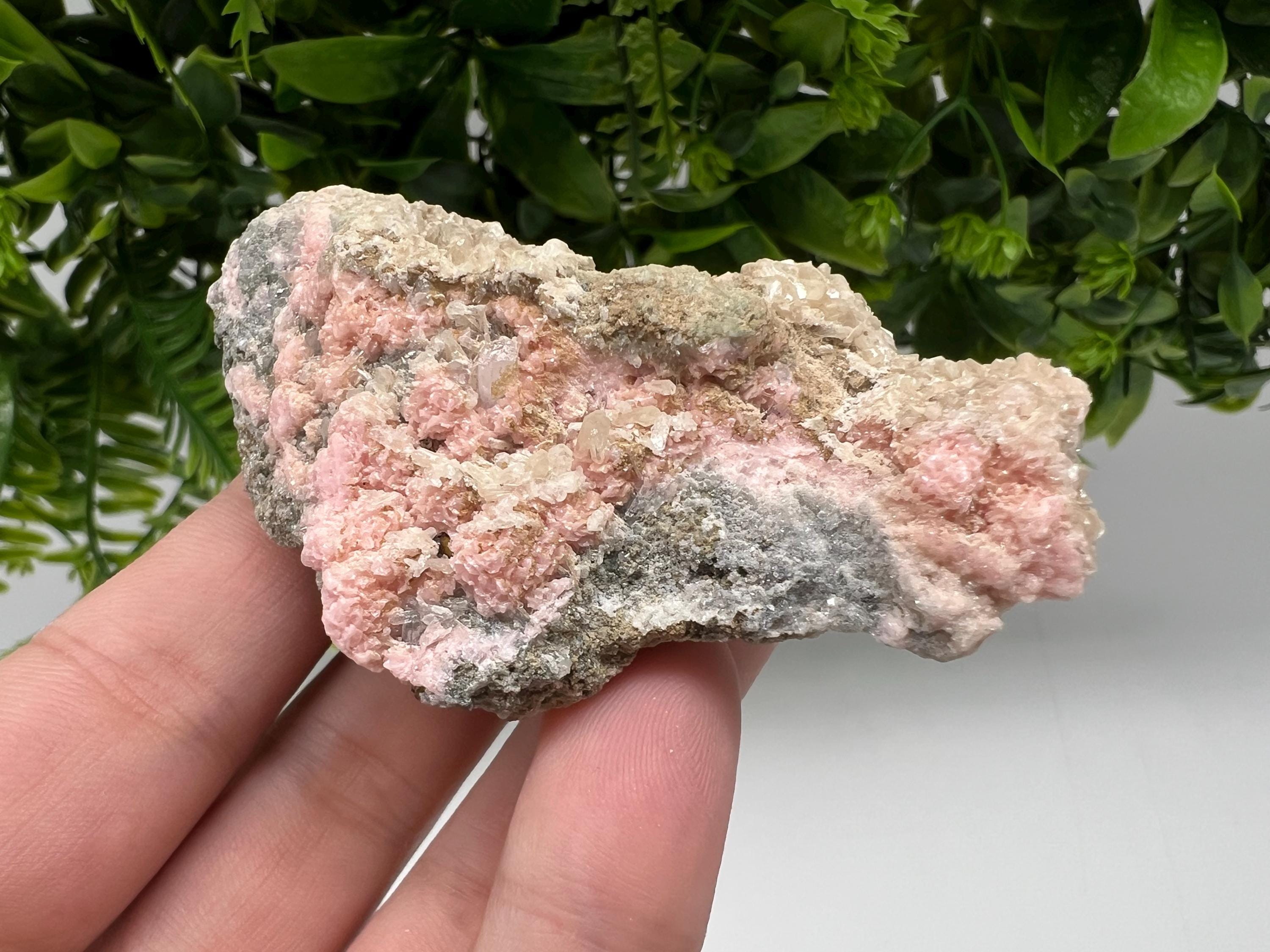Pink Rhodochrosite Crystal, Starnica Mine, Bulgaria