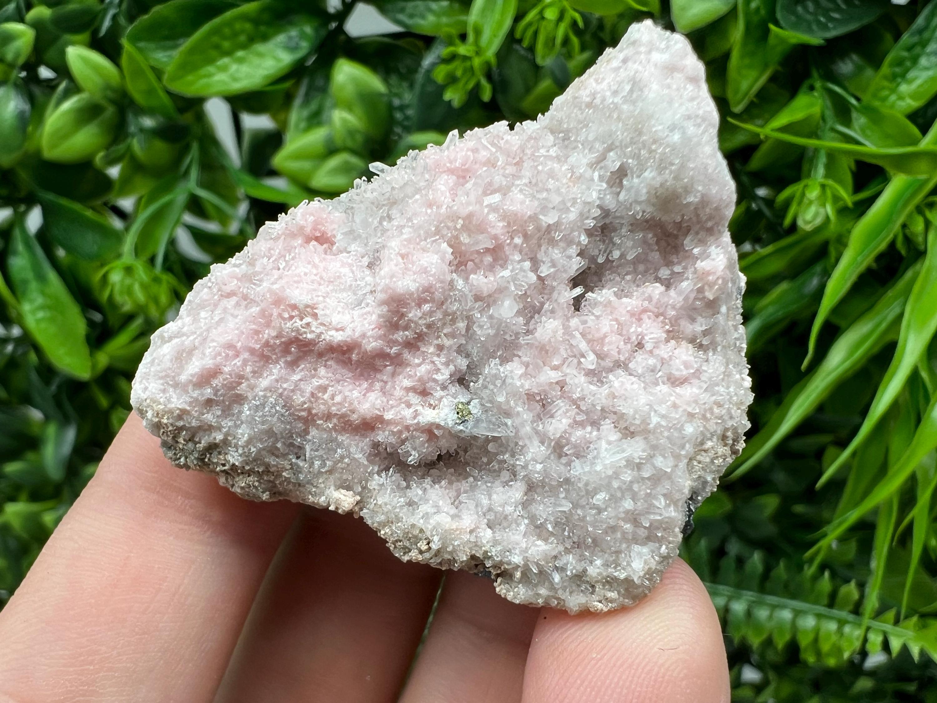 Pink Rhodochrosite Mineral Specimen, Starnica Mine Bulgaria