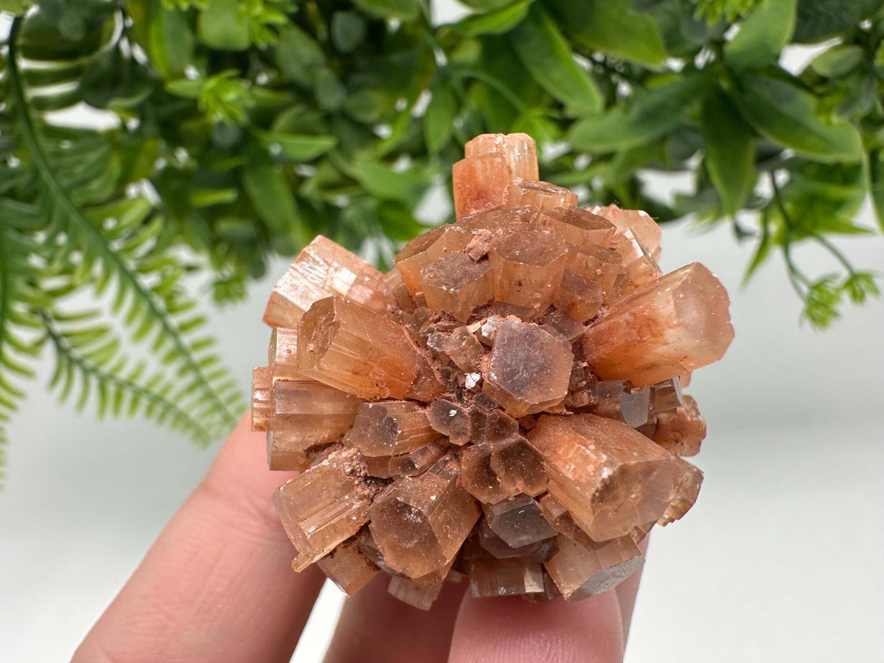 Aragonite Sputnik Cluster: Raw Moroccan Crystal Stone, Home Decor