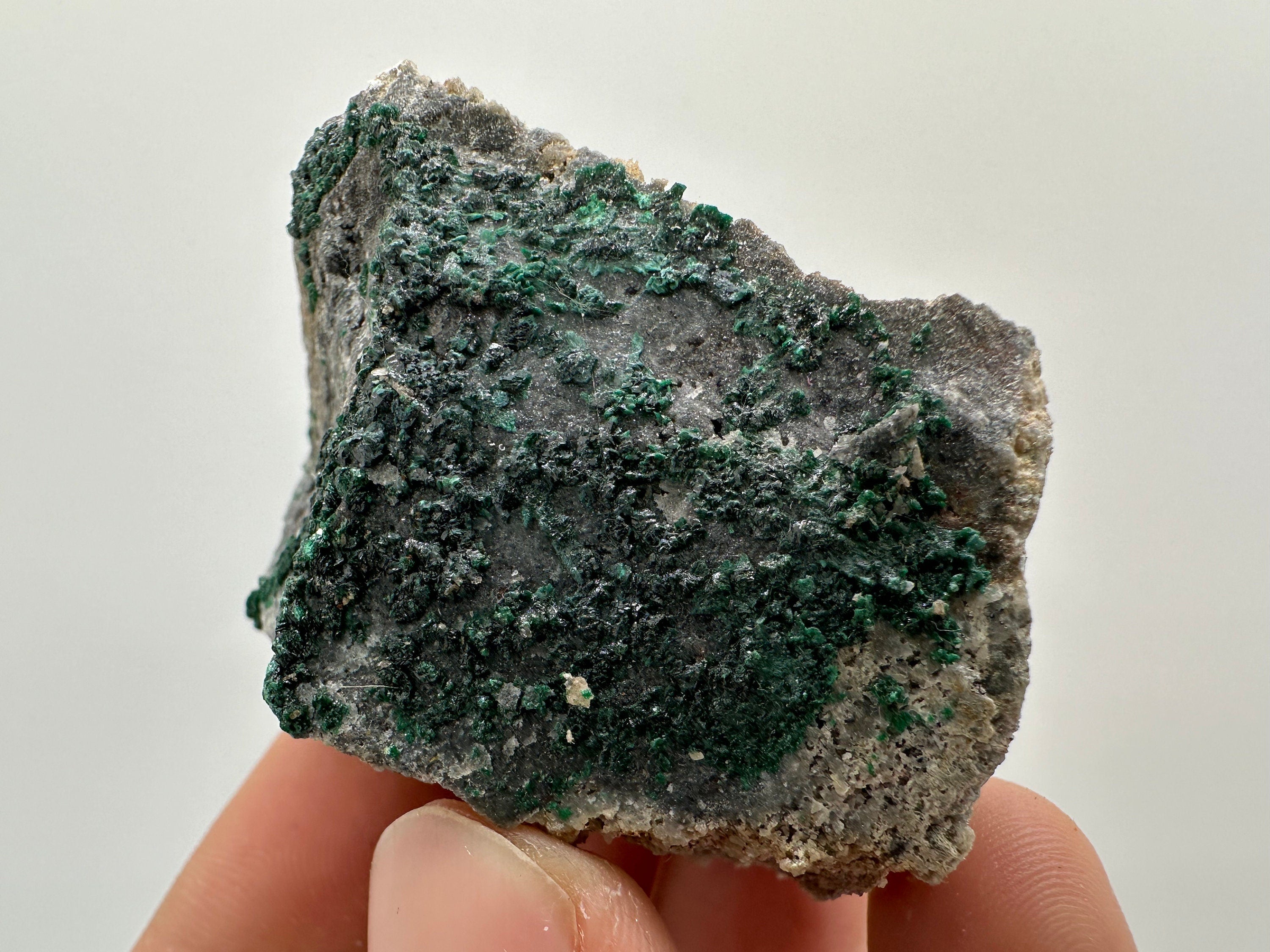 Green Malachite Crystal, Congo Mineral Specimen