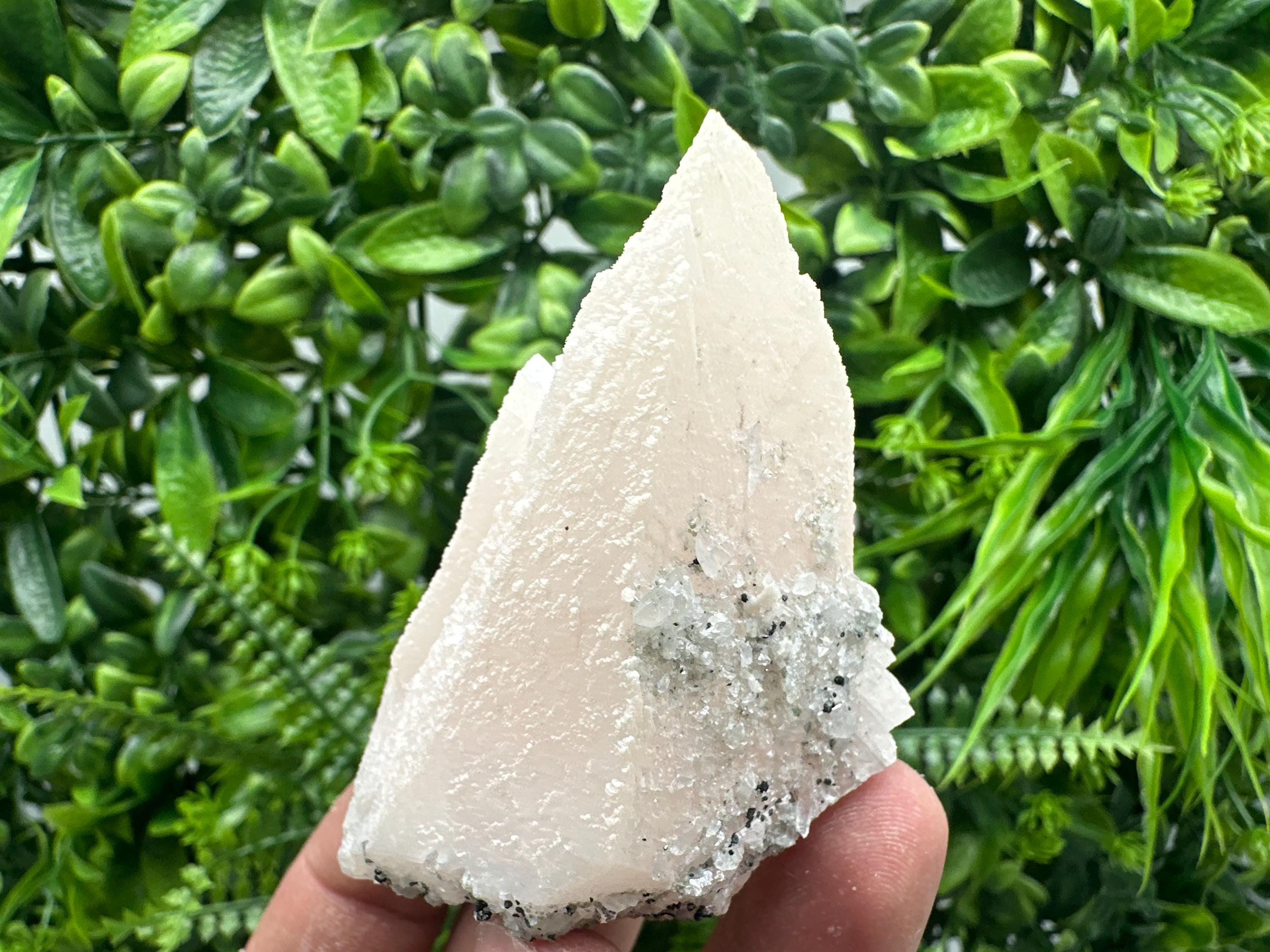 Rare Mangano Calcite Crystal: Borieva Mine, Madan Bulgaria