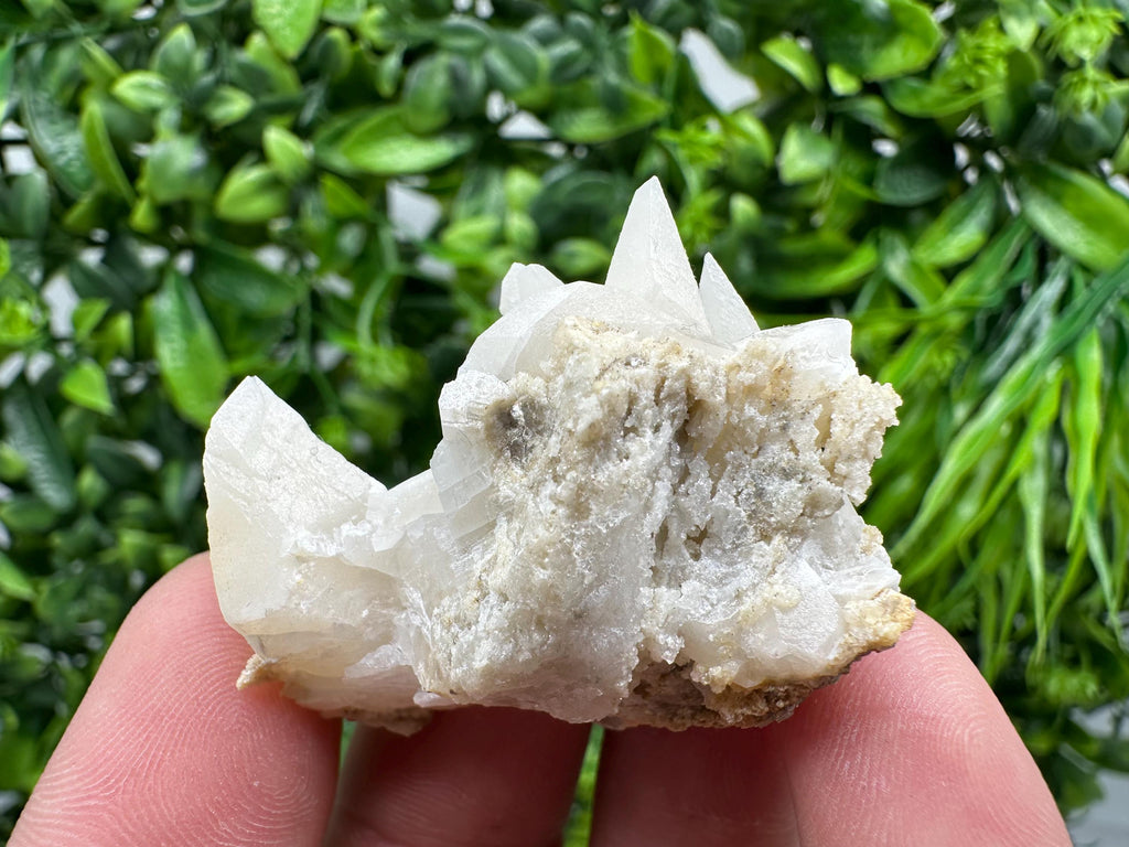 Calcite on Aragonite: Djurcovo Mine, Bulgaria Healing Crystal