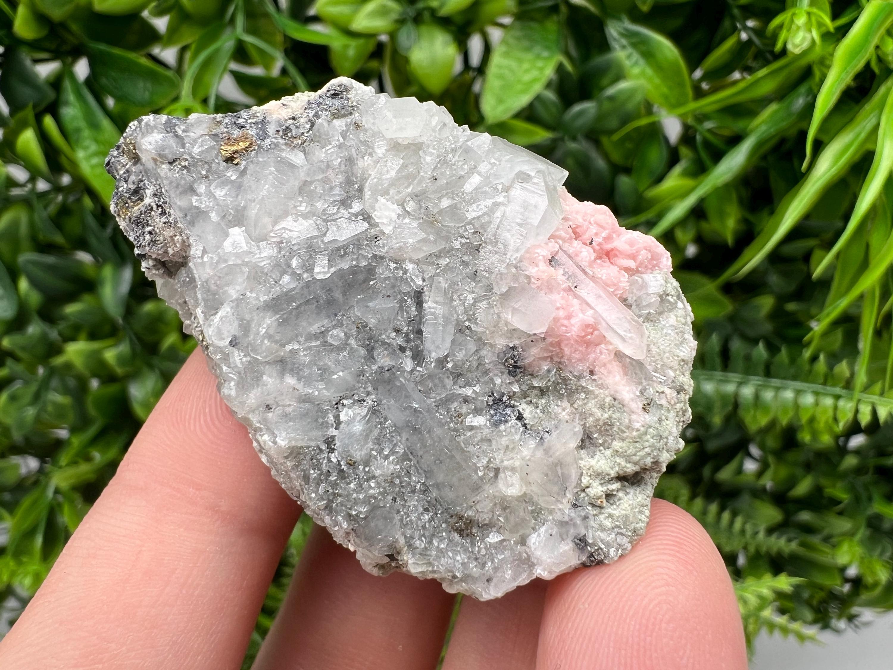 Pink Rhodochrosite Crystal, Starnica Mine, Bulgaria