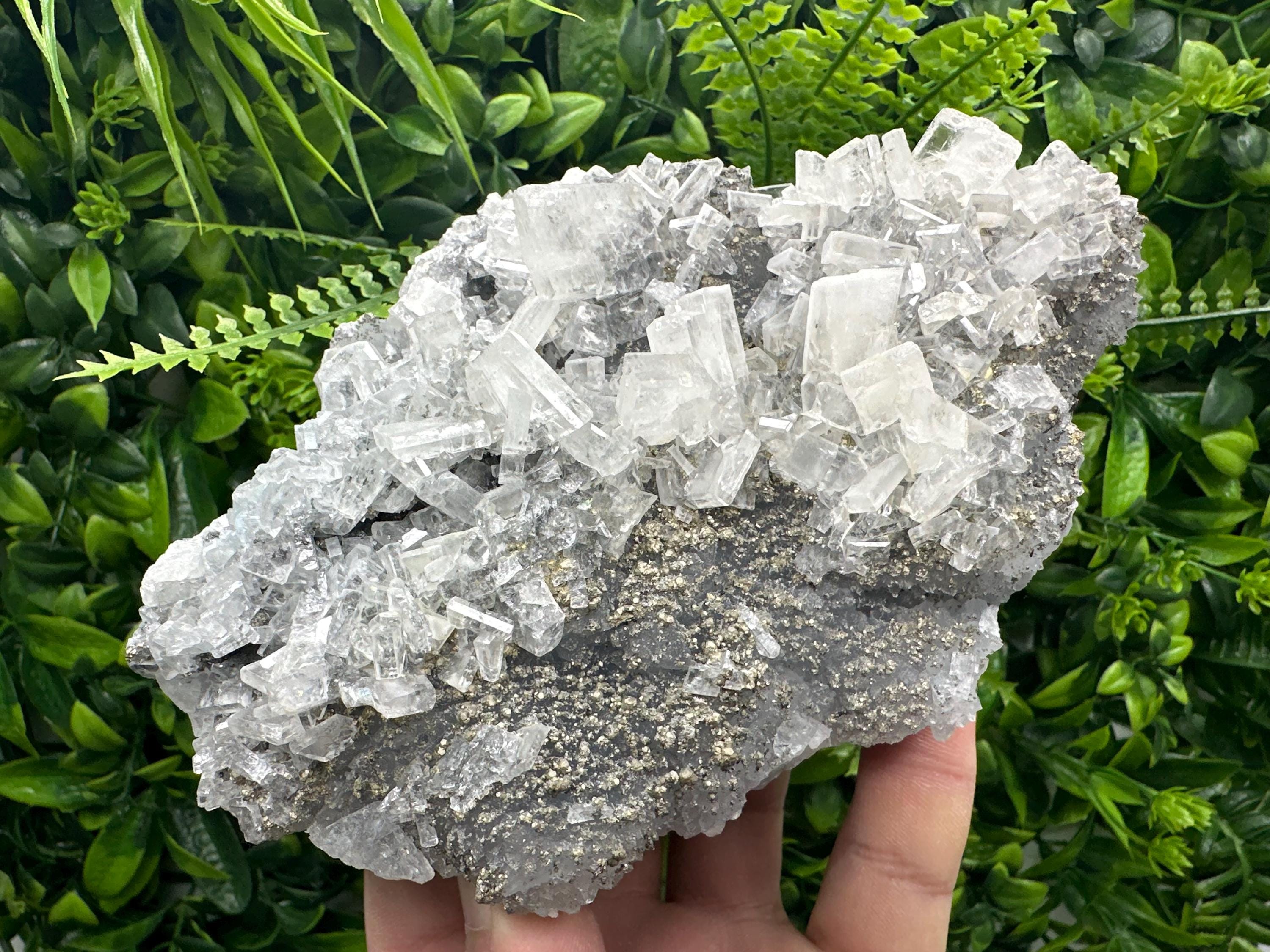 Large Barite Marcasite Cluster on Chalcedony - Androvo Mine, Bulgaria
