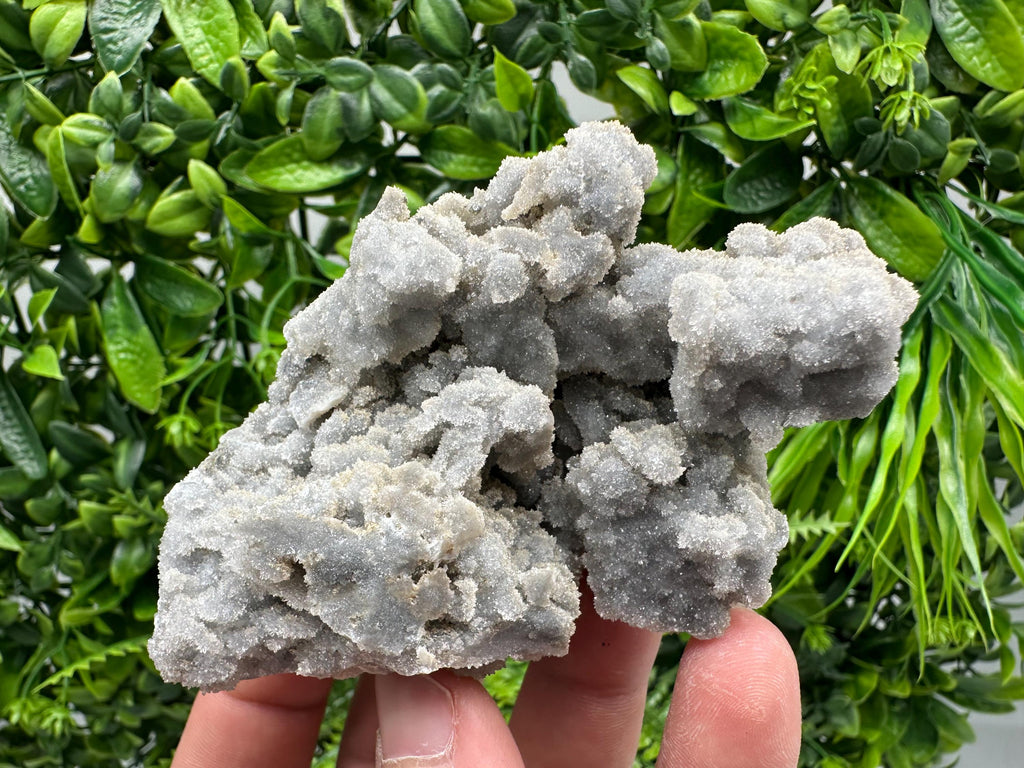 Natural Chalcedony Specimen: India Crystal Stone, Home Decor