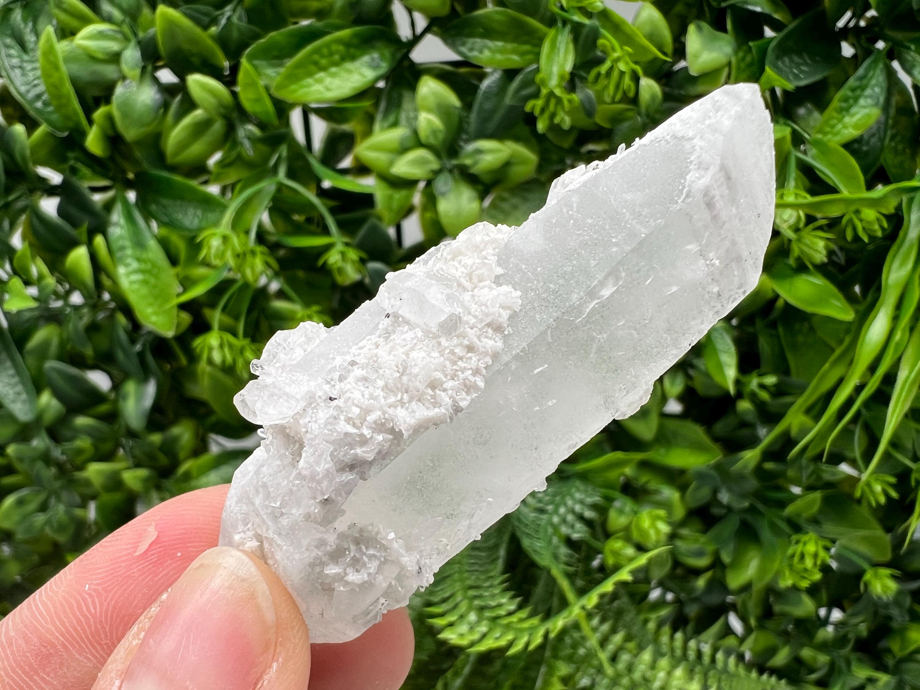 Transparent Quartz with Pyrite, Krushev Dol, Bulgaria