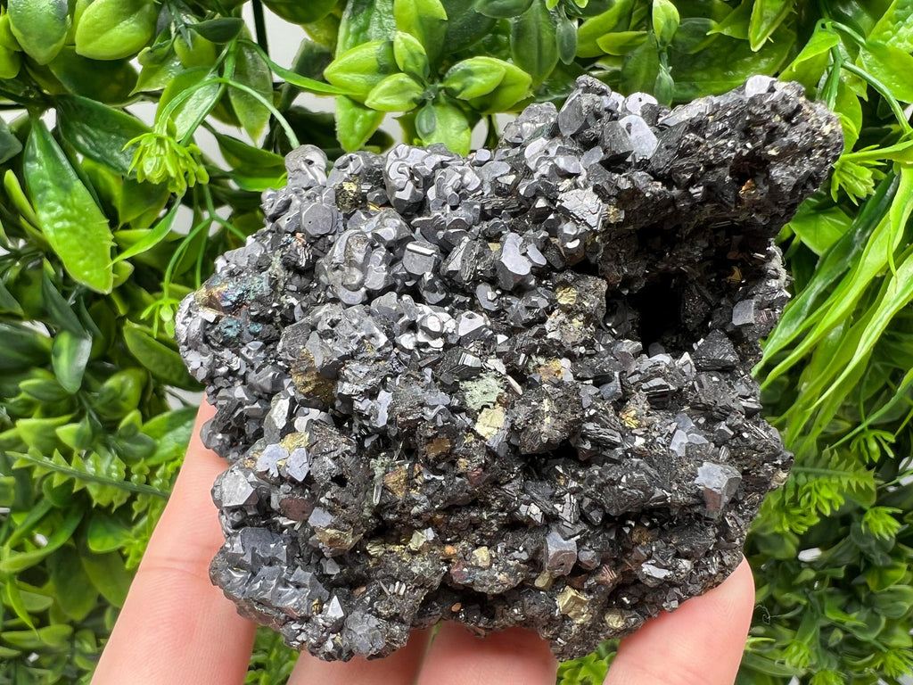 Rare Galena Sphalerite Pyrite Mineral Specimen: Krushev Dol Mine, Bulgaria
