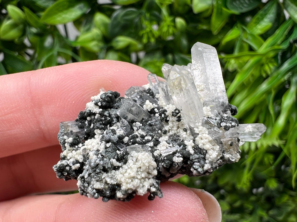 Stunning Quartz whit Chlorite,Epidote included from Borieva mine,Madan,Bulgaria,natural,collection mineral specimen,home decor stone,gift